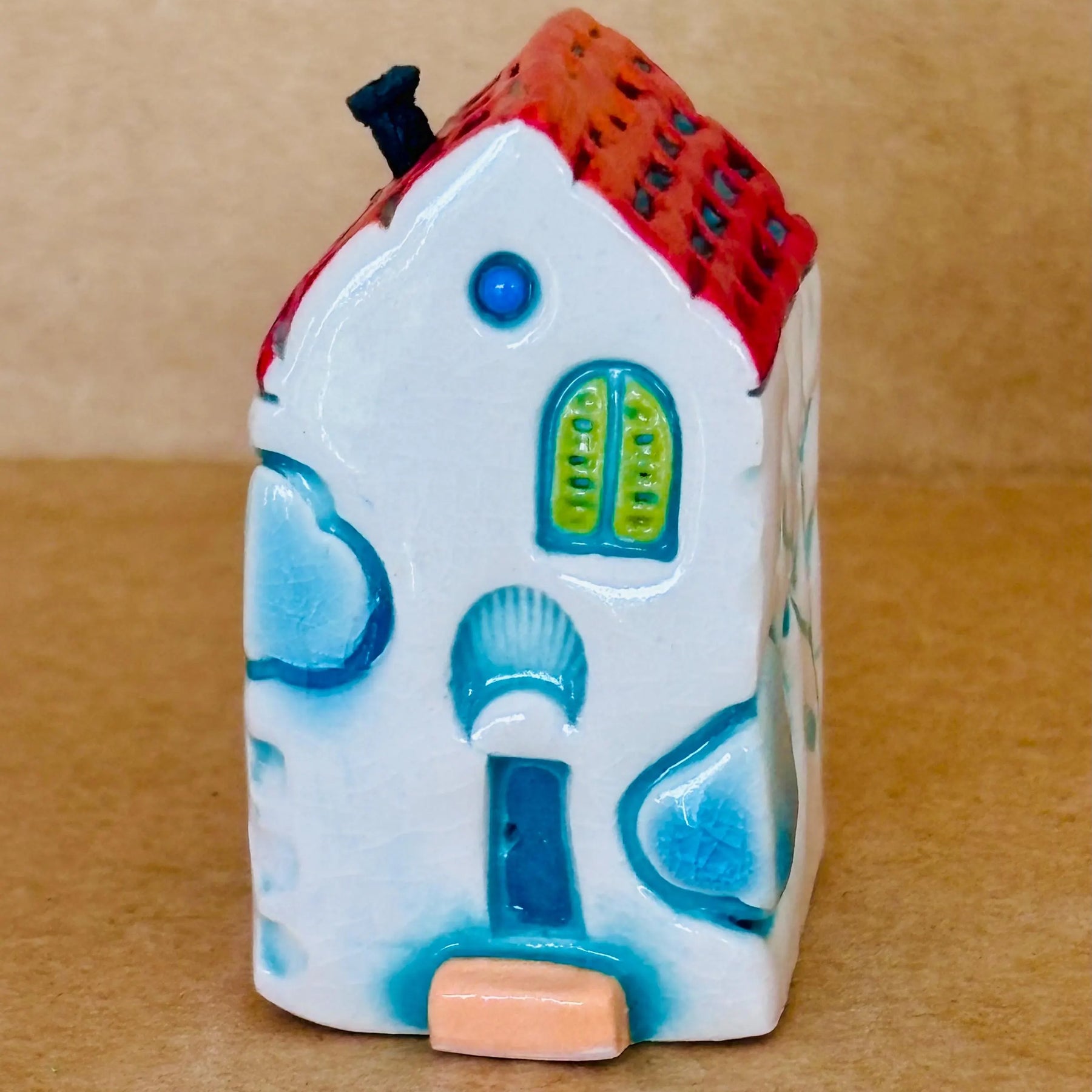 Whimsical Mini Ceramic House 001