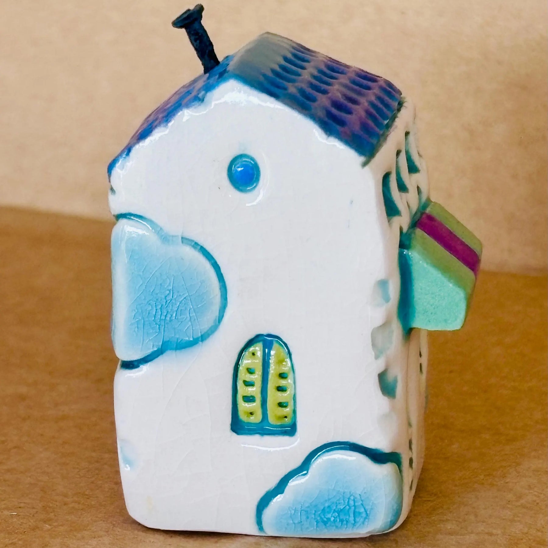 Whimsical Mini Ceramic House 002