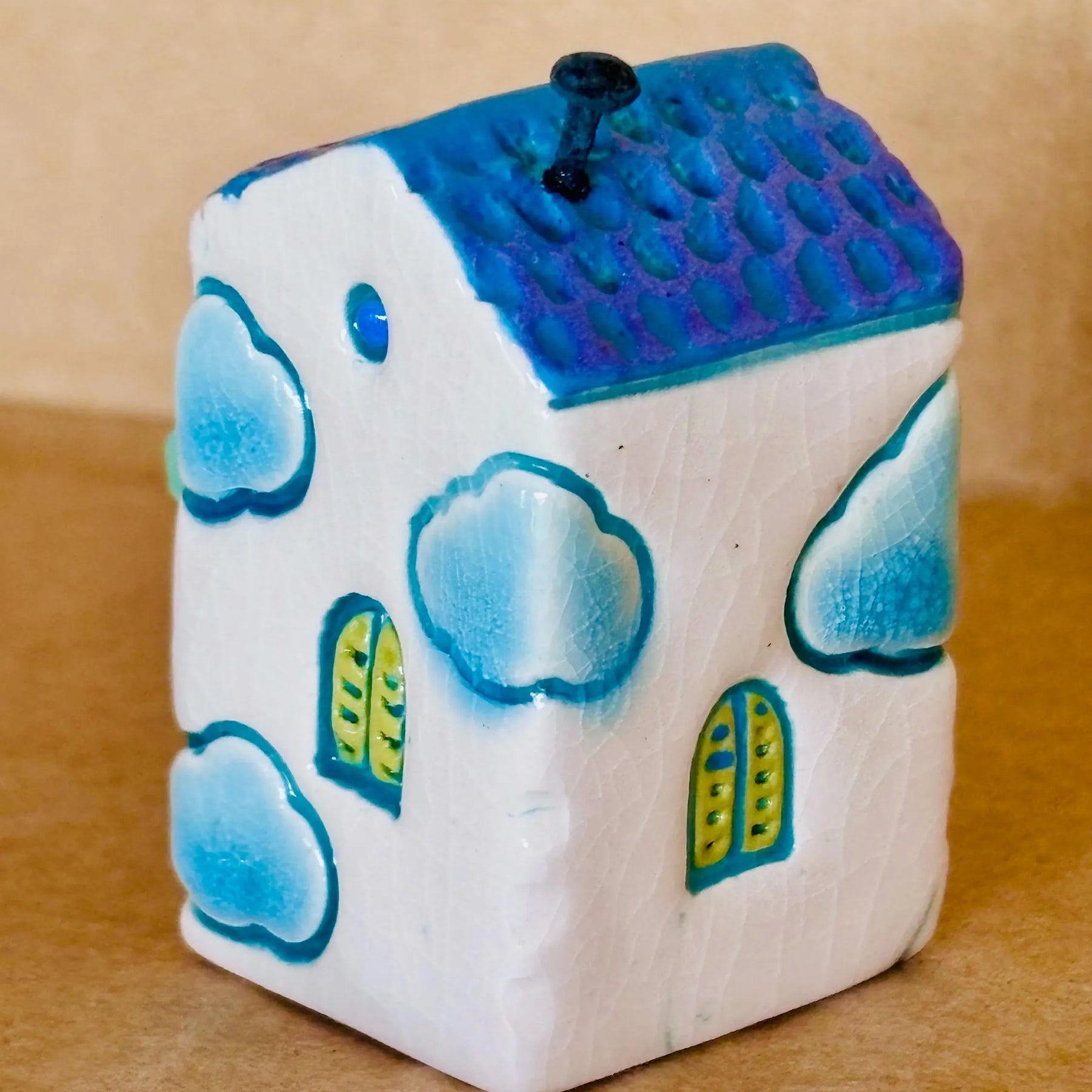 Whimsical Mini Ceramic House 002