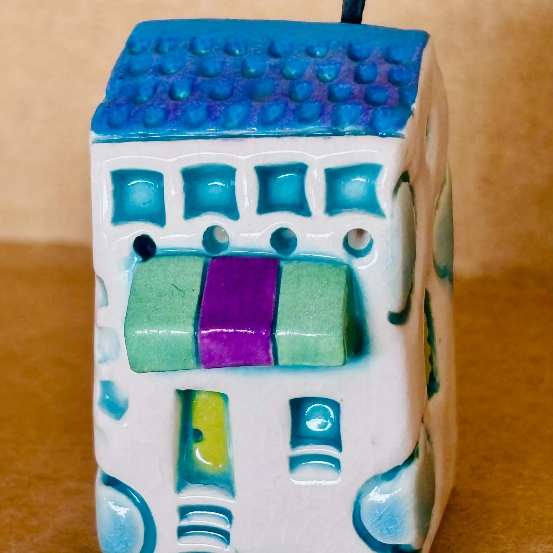 Whimsical Mini Ceramic House 002