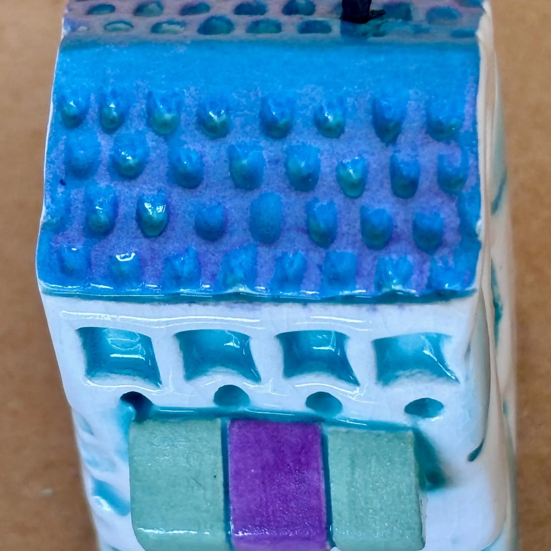Whimsical Mini Ceramic House 002