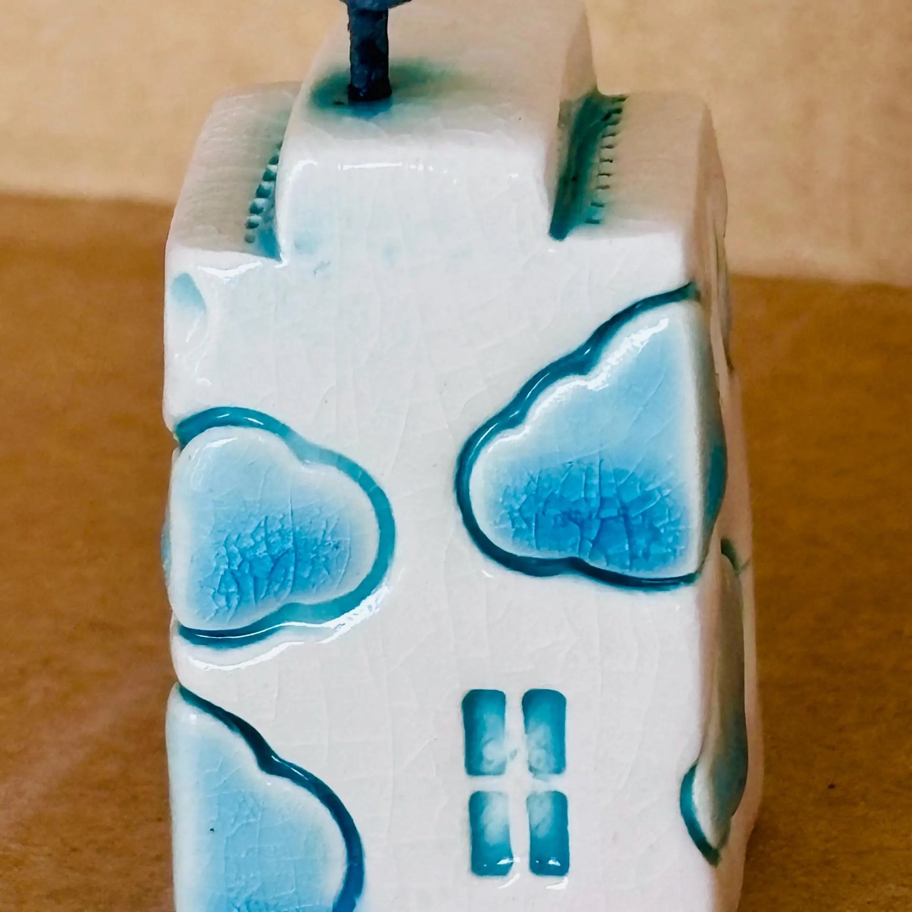 Whimsical Mini Ceramic House