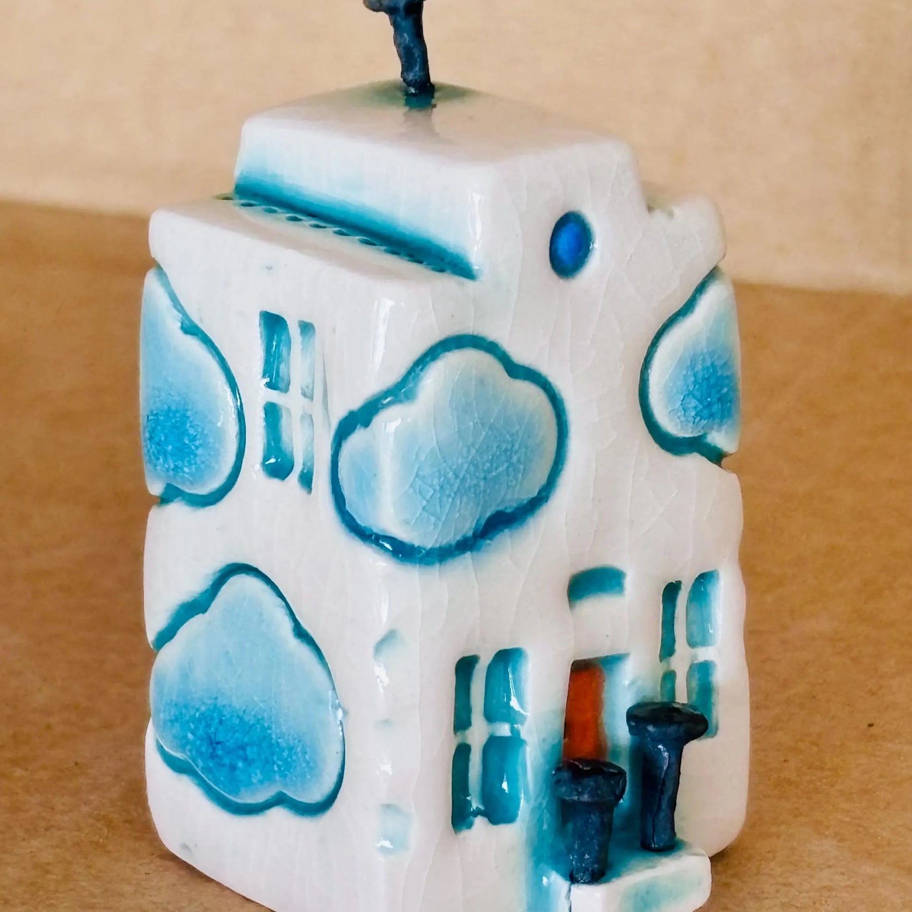 Whimsical Mini Ceramic House