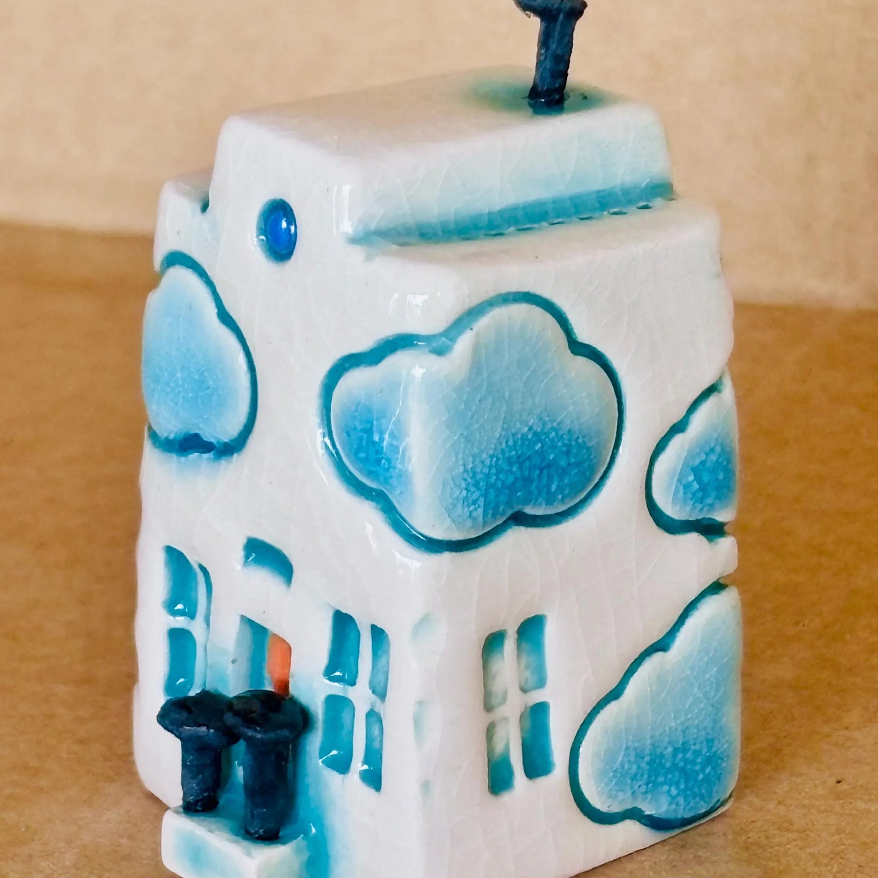 Whimsical Mini Ceramic House