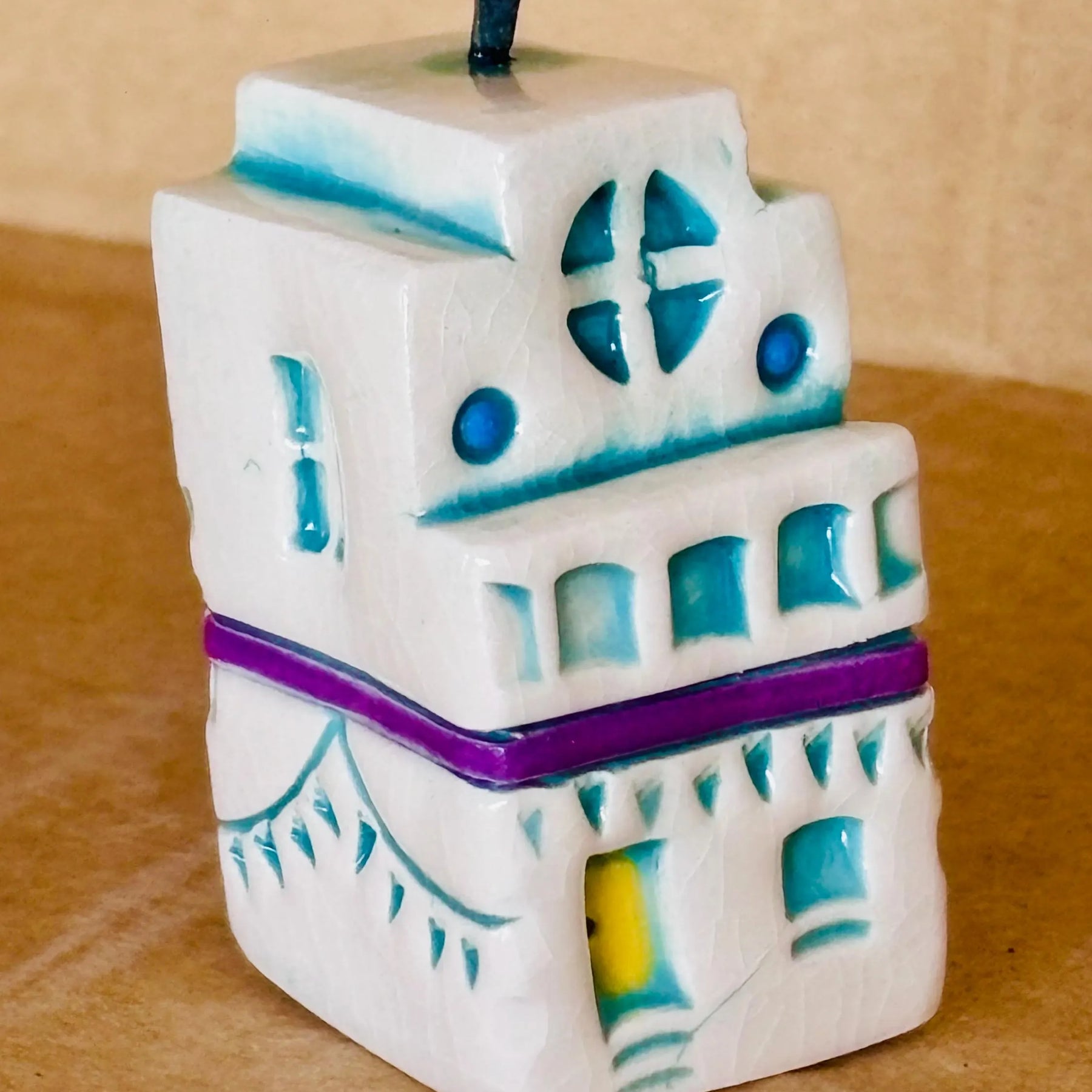 Whimsical Mini Ceramic House