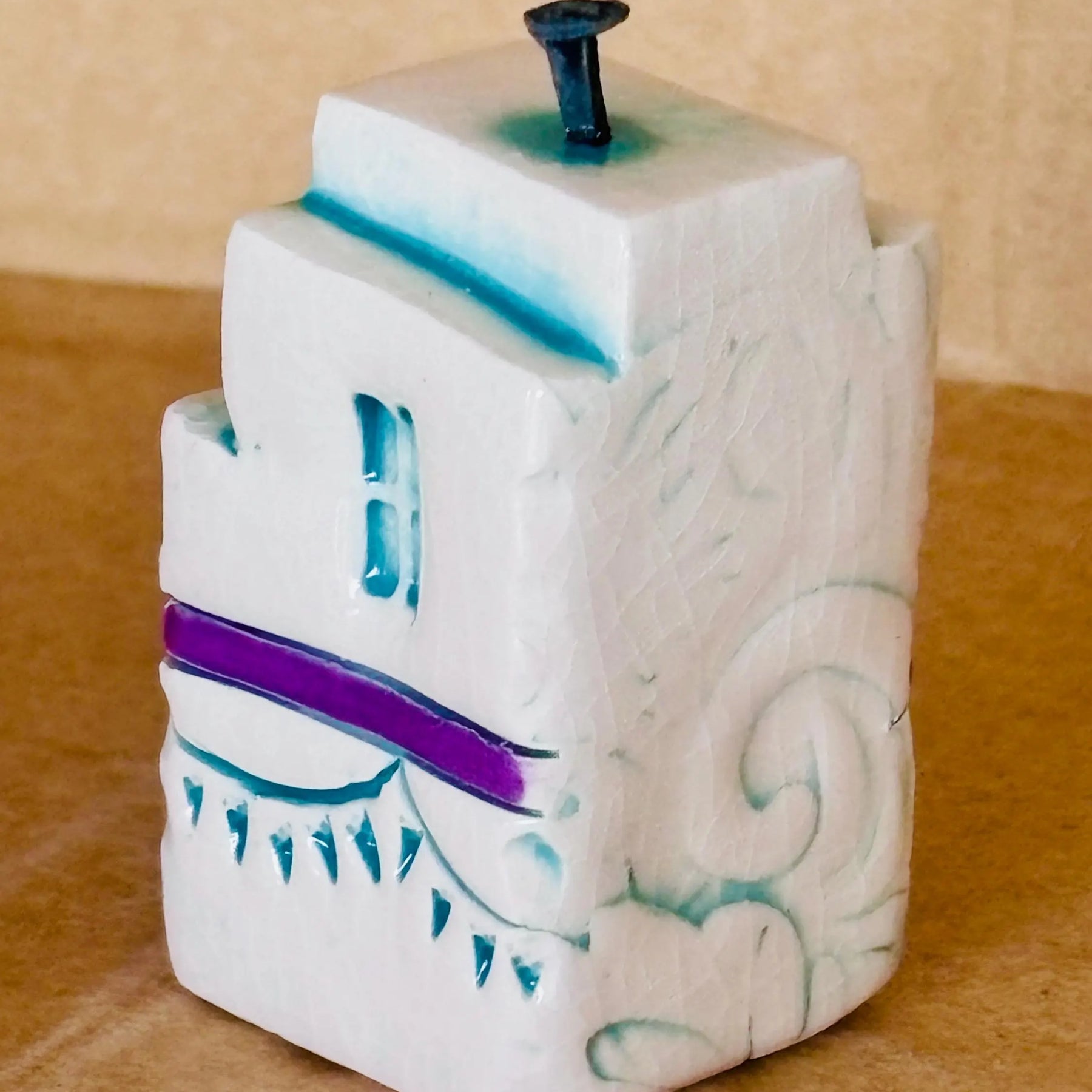 Whimsical Mini Ceramic House