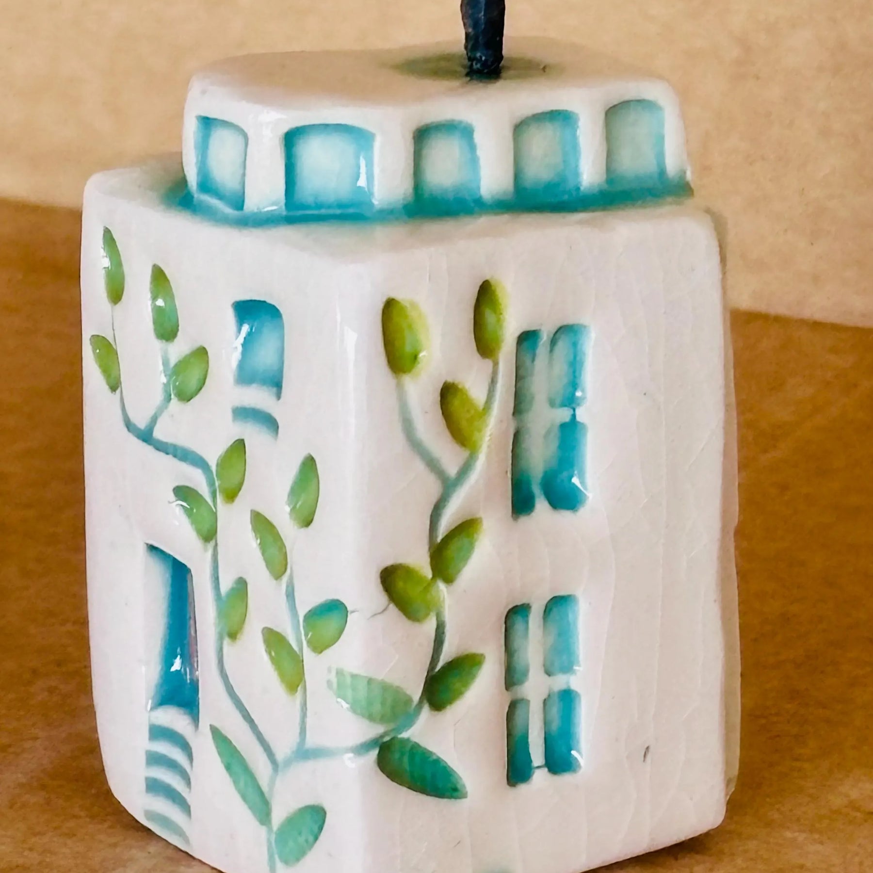 Whimsical Mini Ceramic House