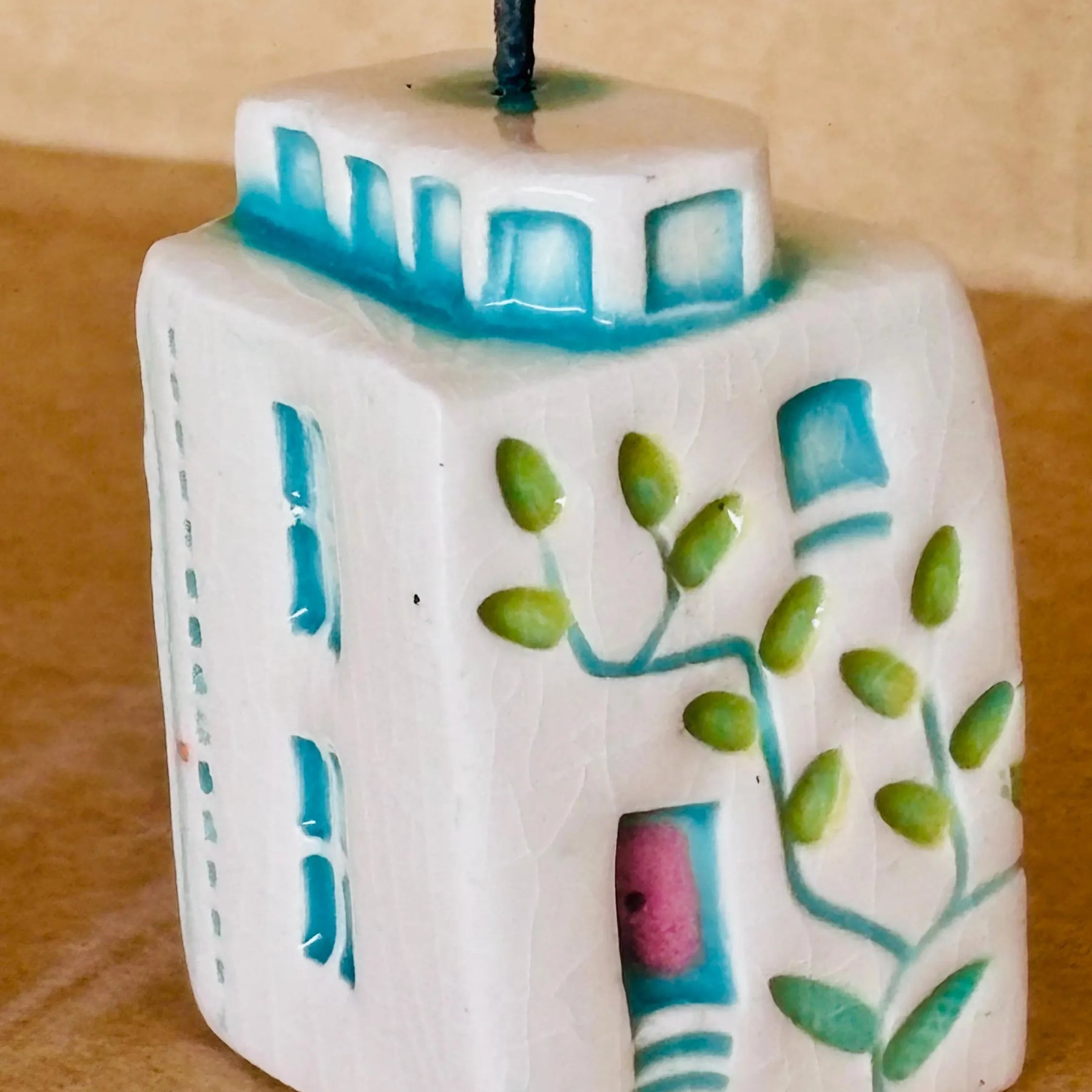 Whimsical Mini Ceramic House