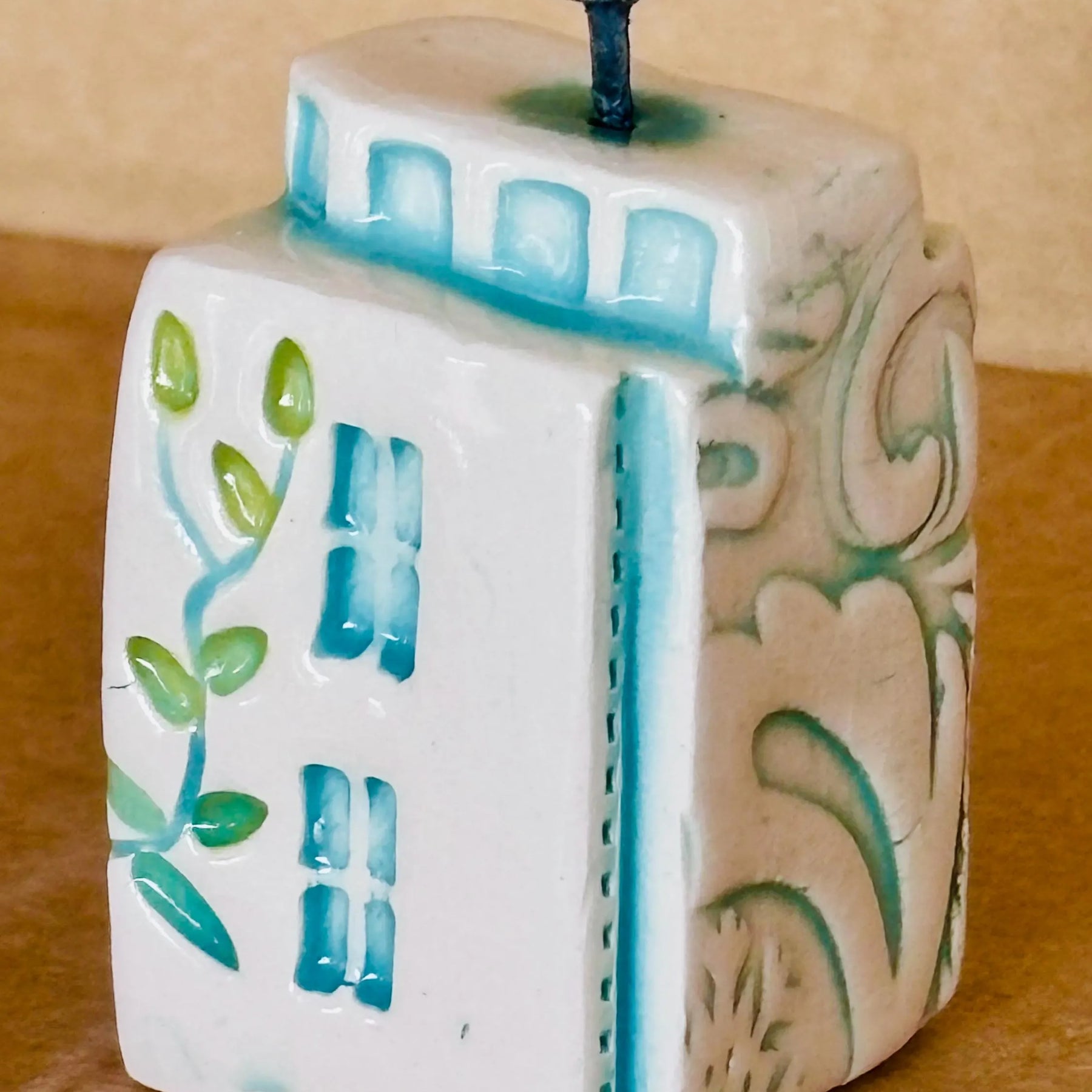 Whimsical Mini Ceramic House
