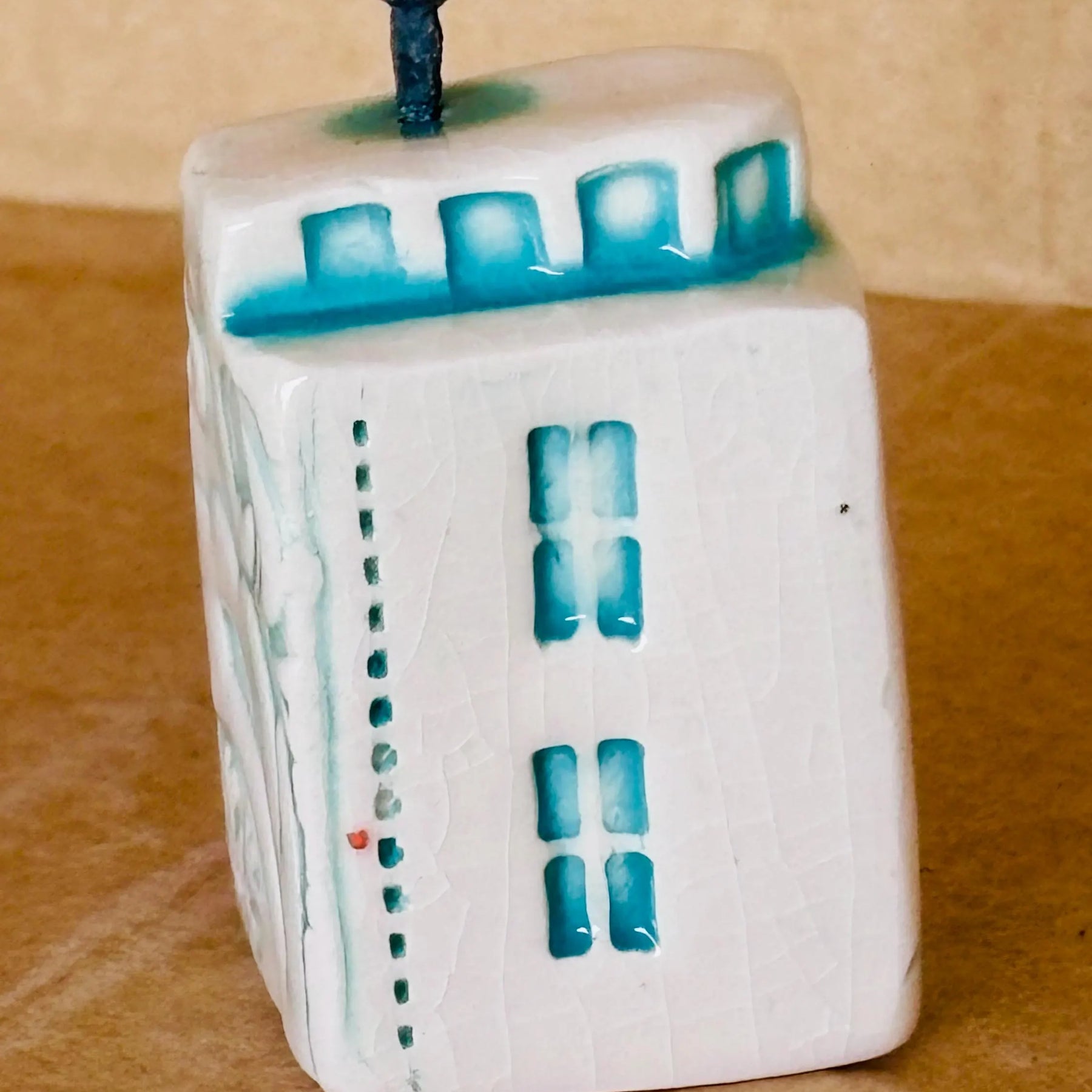 Whimsical Mini Ceramic House