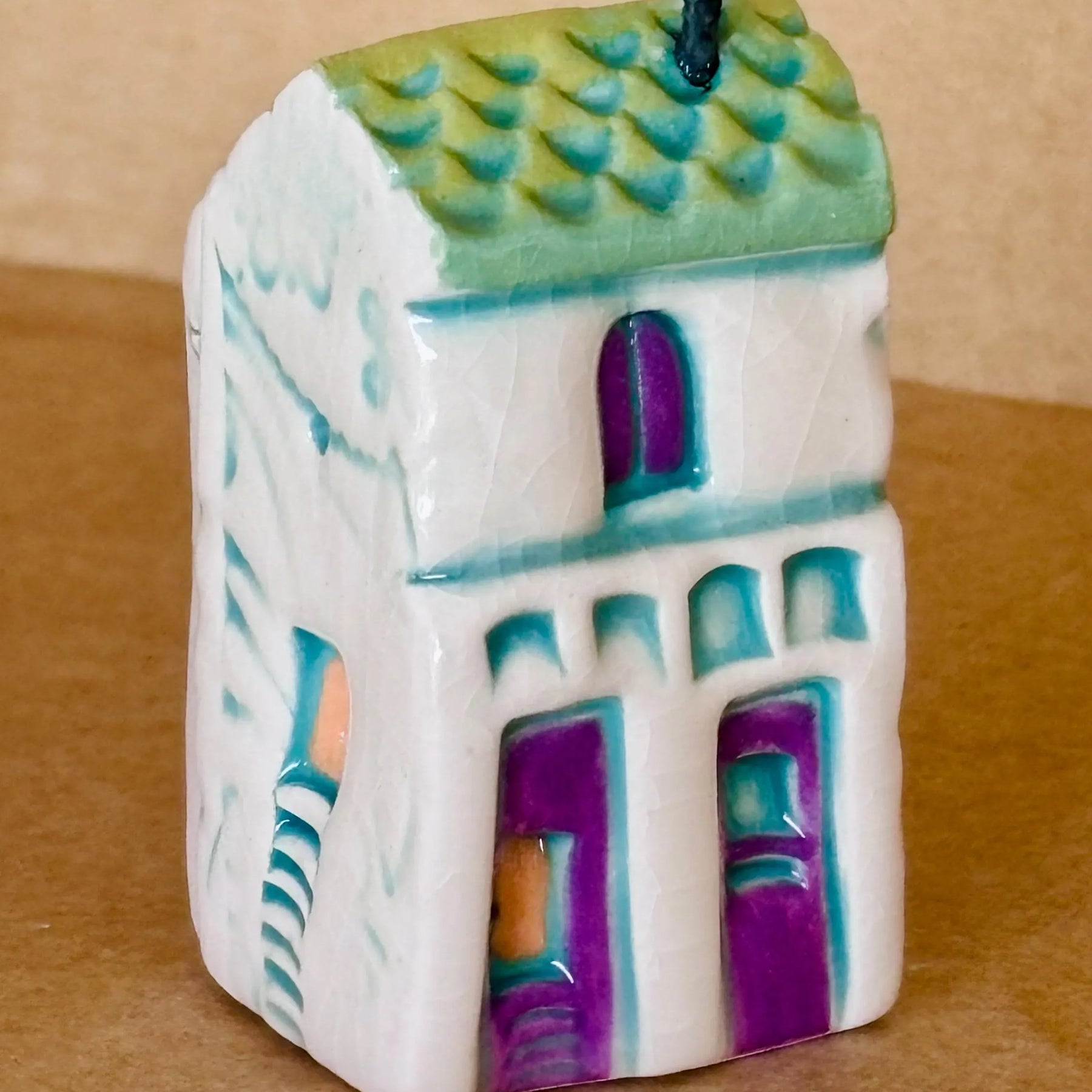 Whimsical Mini Ceramic House