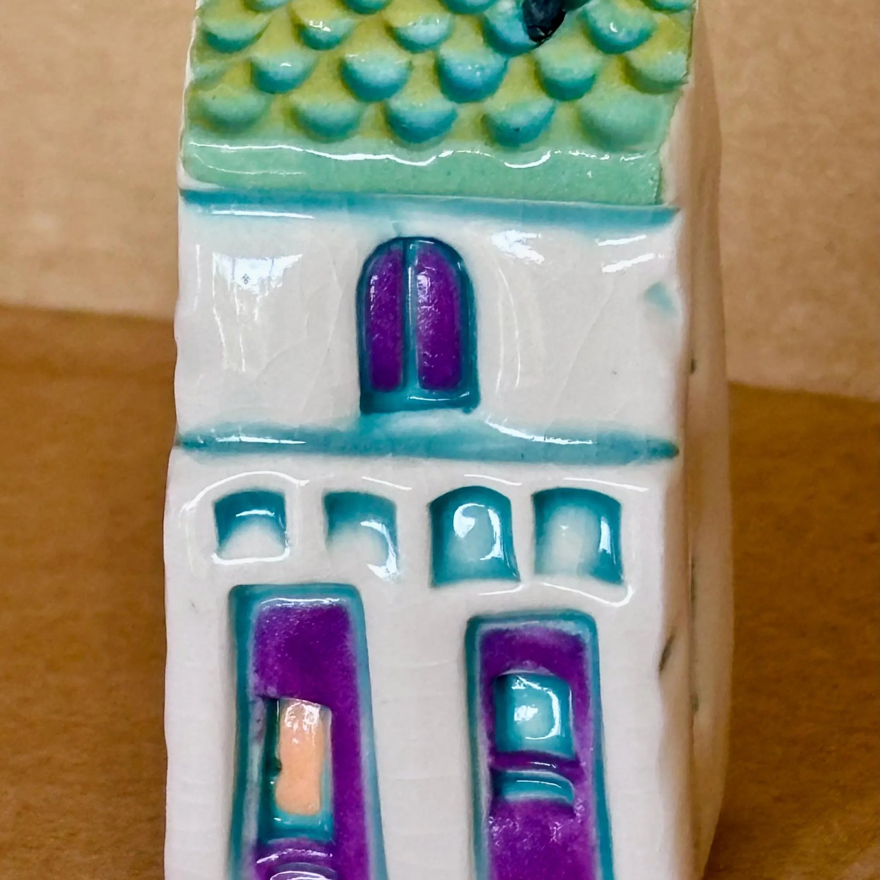 Whimsical Mini Ceramic House