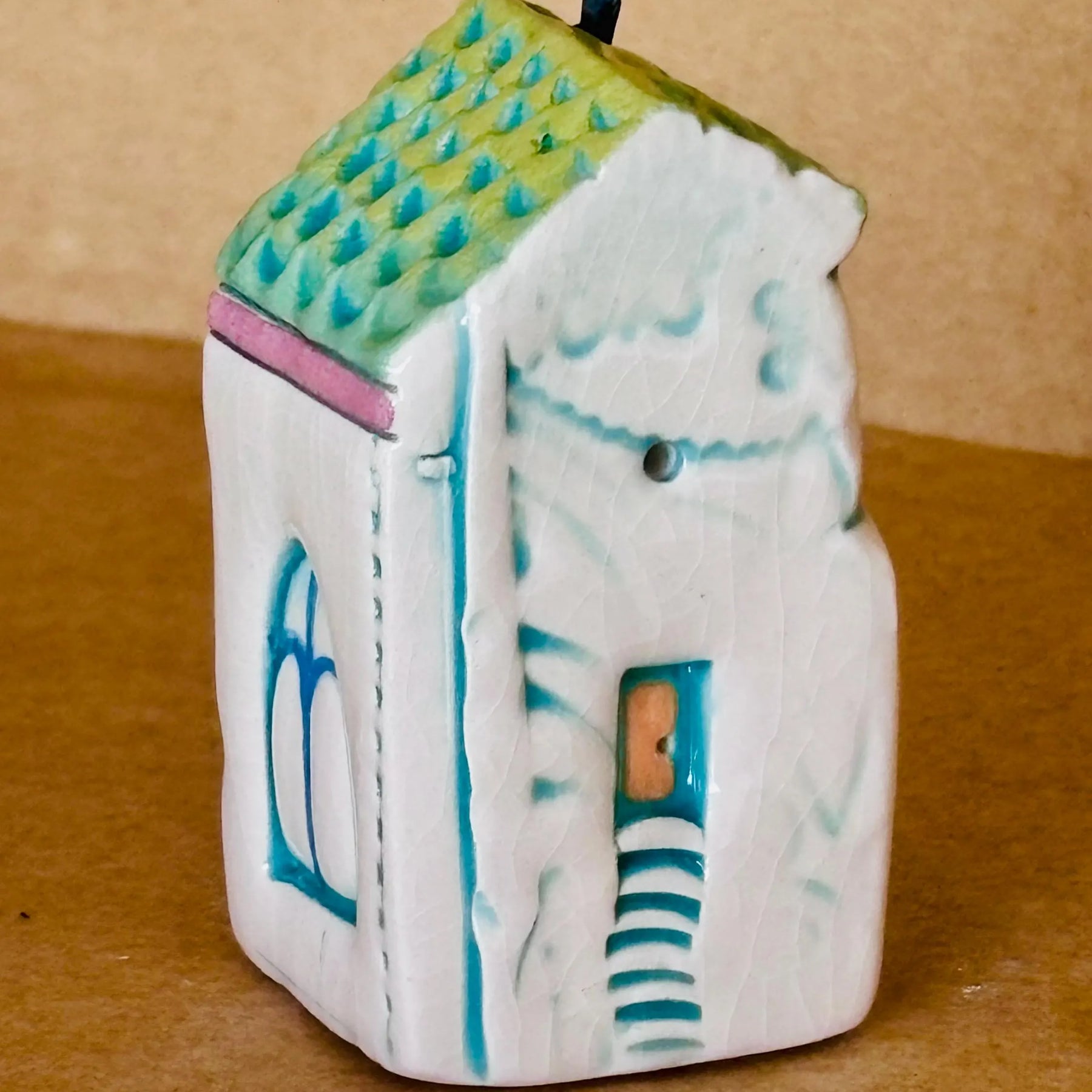 Whimsical Mini Ceramic House