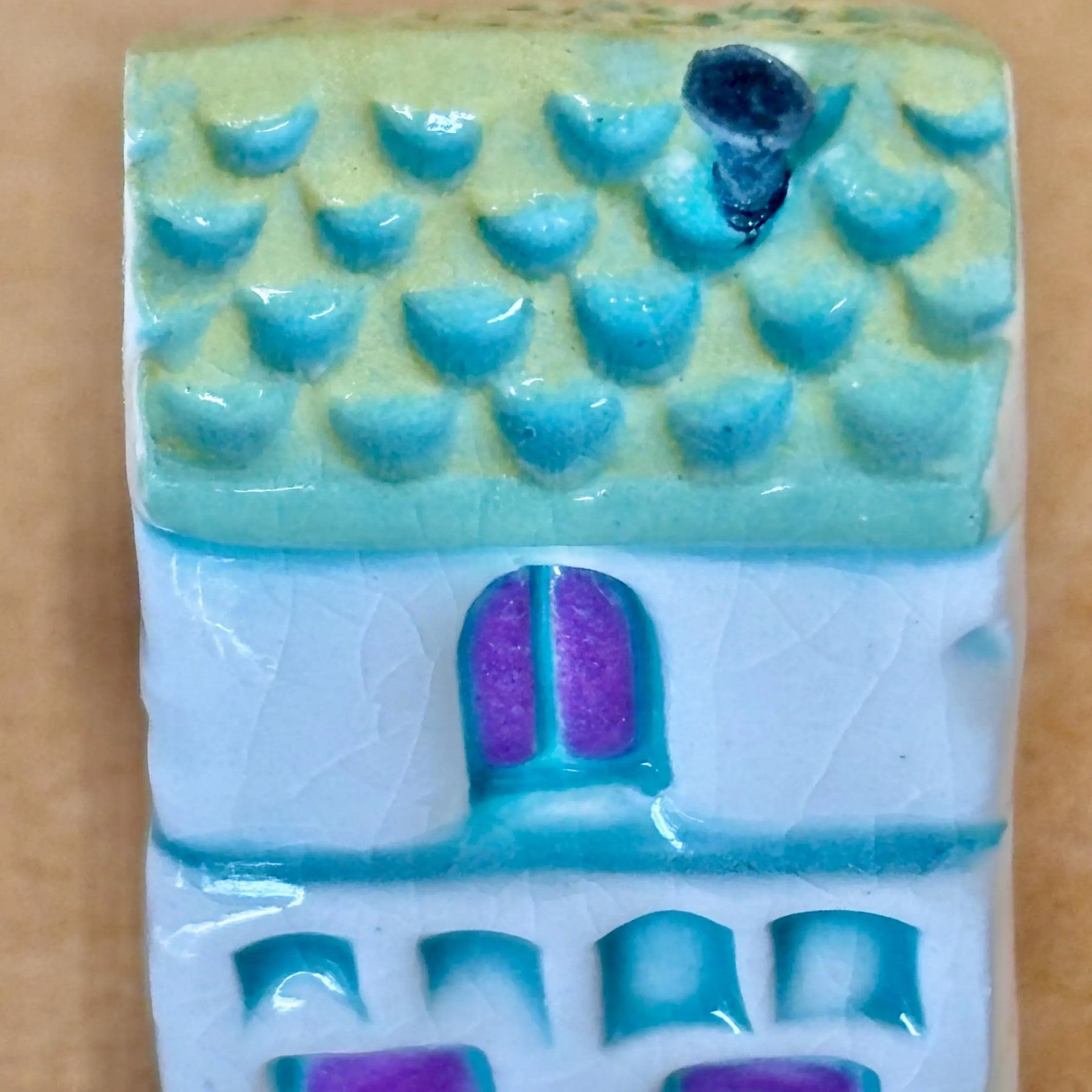 Whimsical Mini Ceramic House