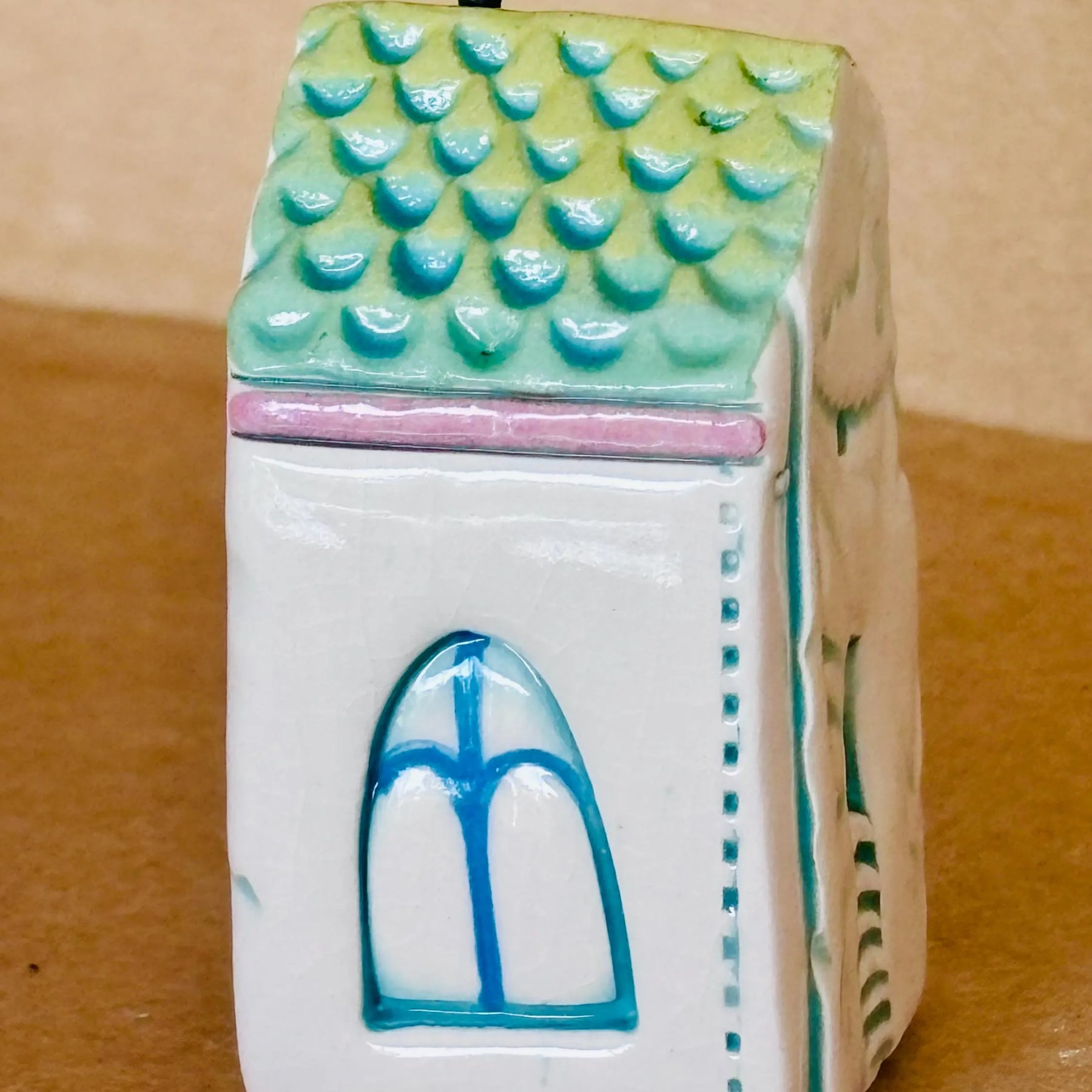 Whimsical Mini Ceramic House