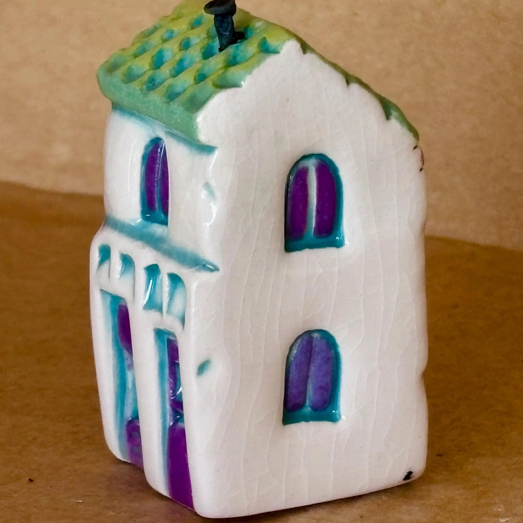 Whimsical Mini Ceramic House