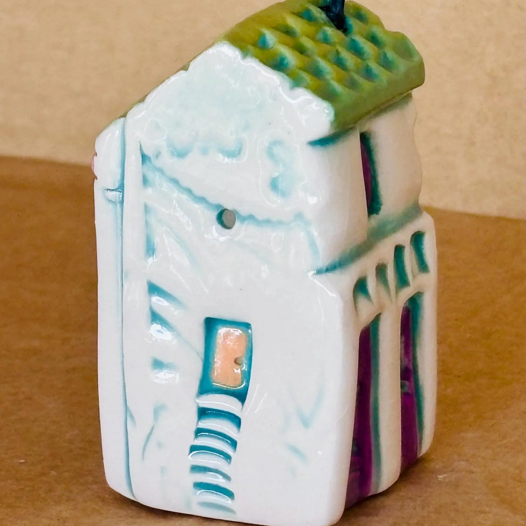 Whimsical Mini Ceramic House