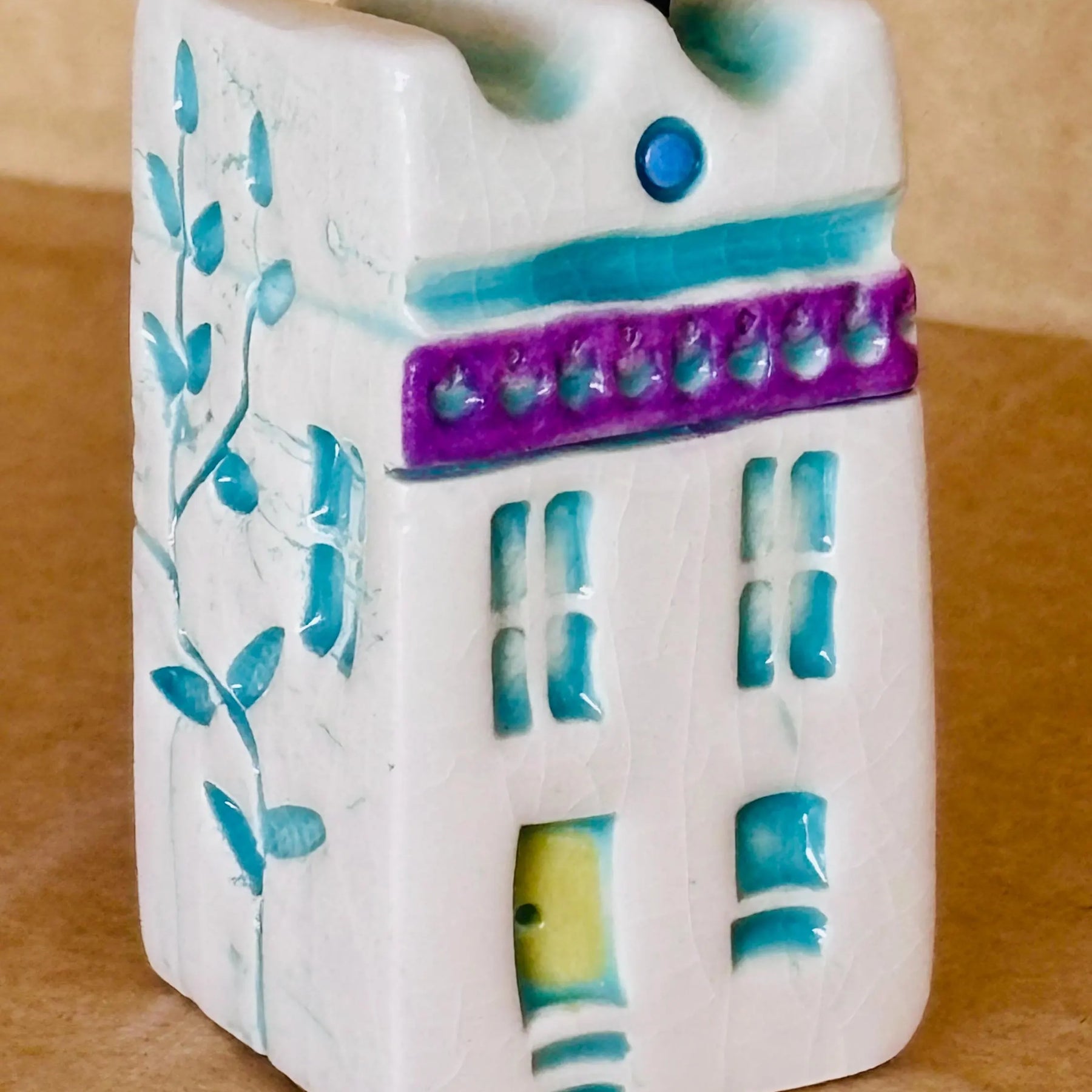 Whimsical Mini Ceramic House