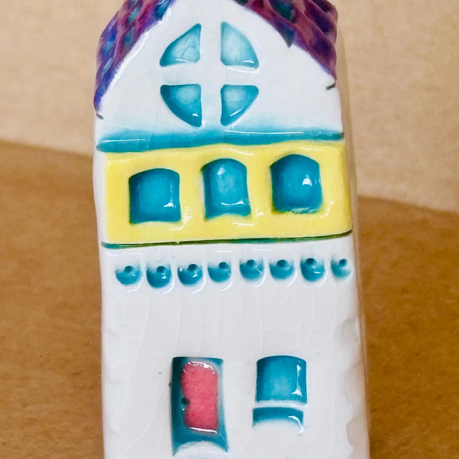 Whimsical Mini Ceramic House