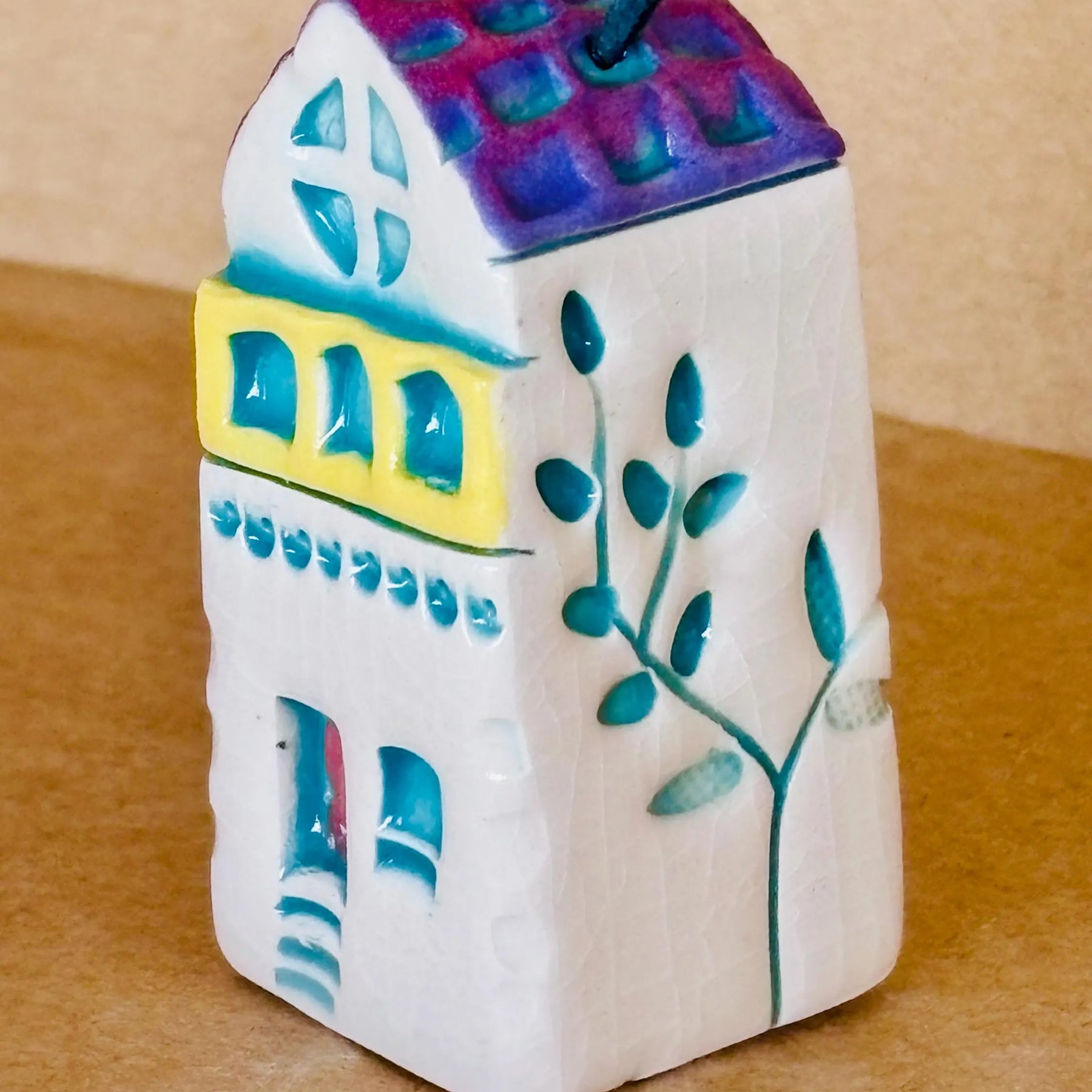 Whimsical Mini Ceramic House