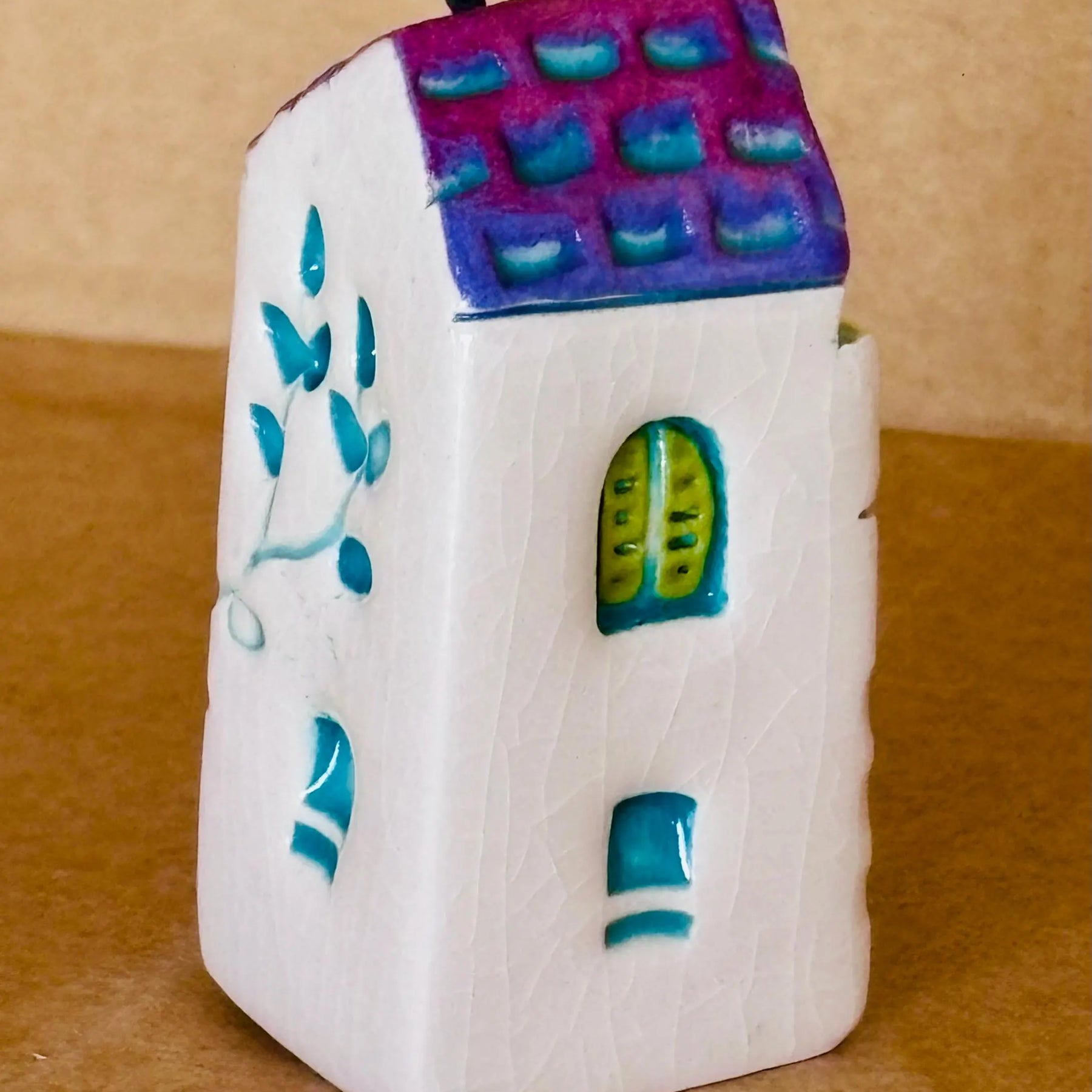 Whimsical Mini Ceramic House