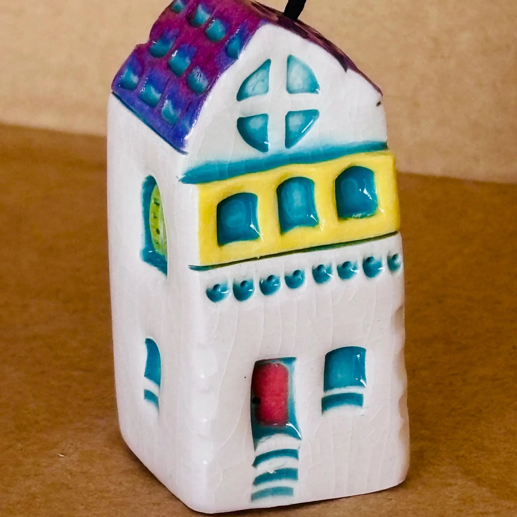 Whimsical Mini Ceramic House