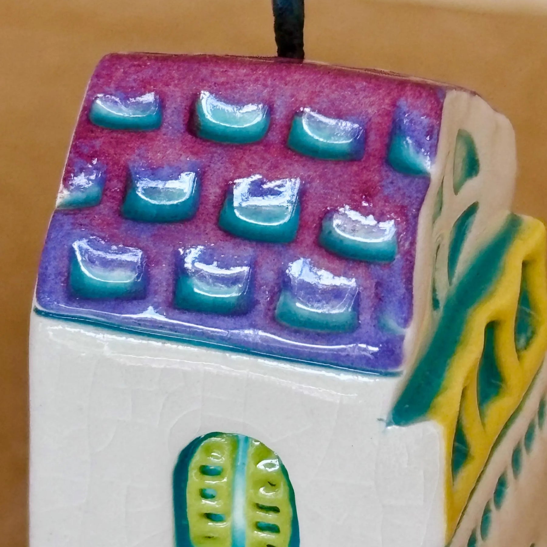 Whimsical Mini Ceramic House