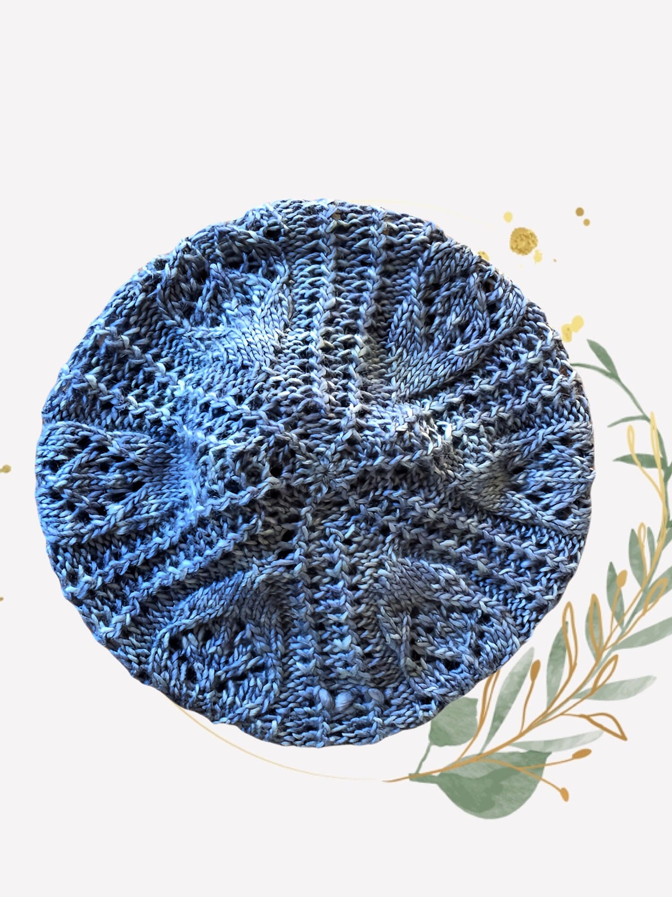 Saji Beanie Hat PDF pattern for knitters