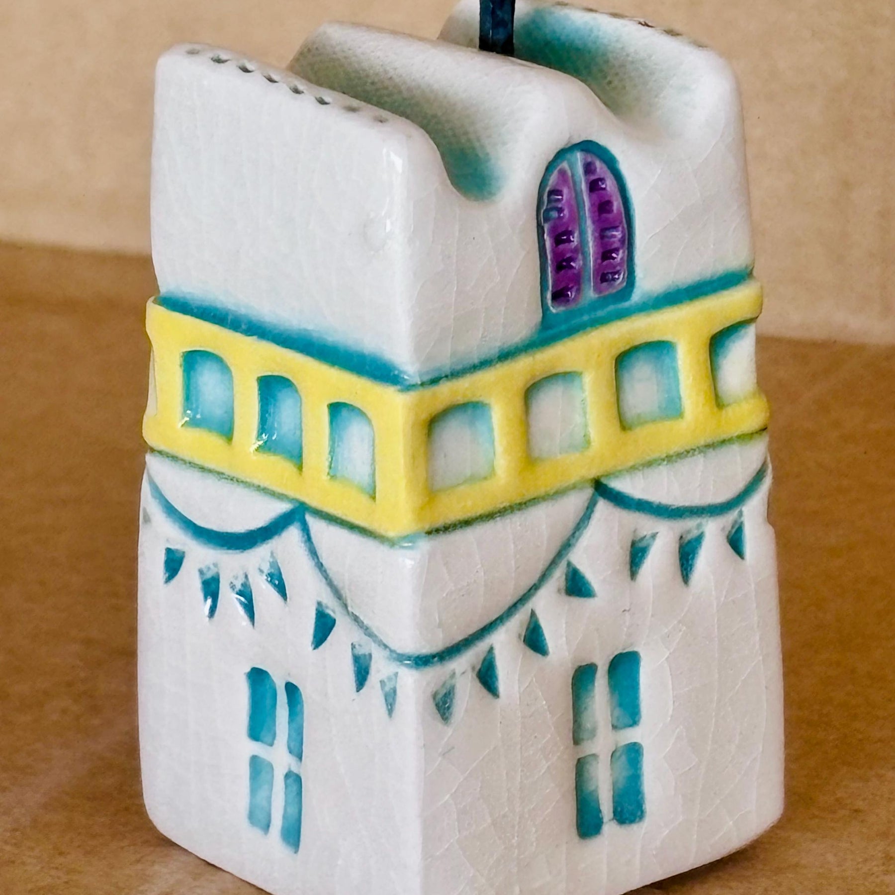 Whimsical Mini Ceramic House