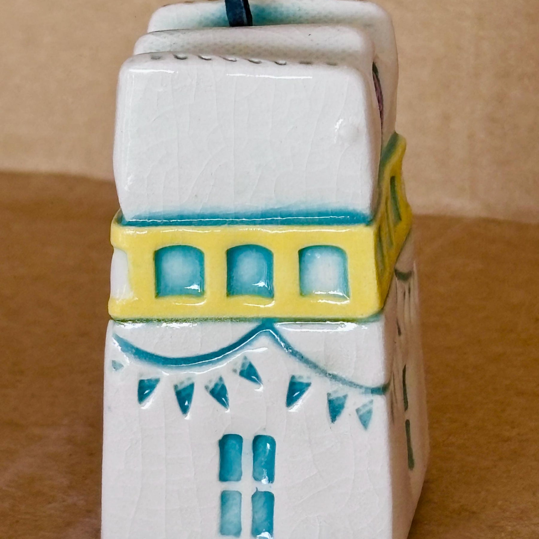 Whimsical Mini Ceramic House