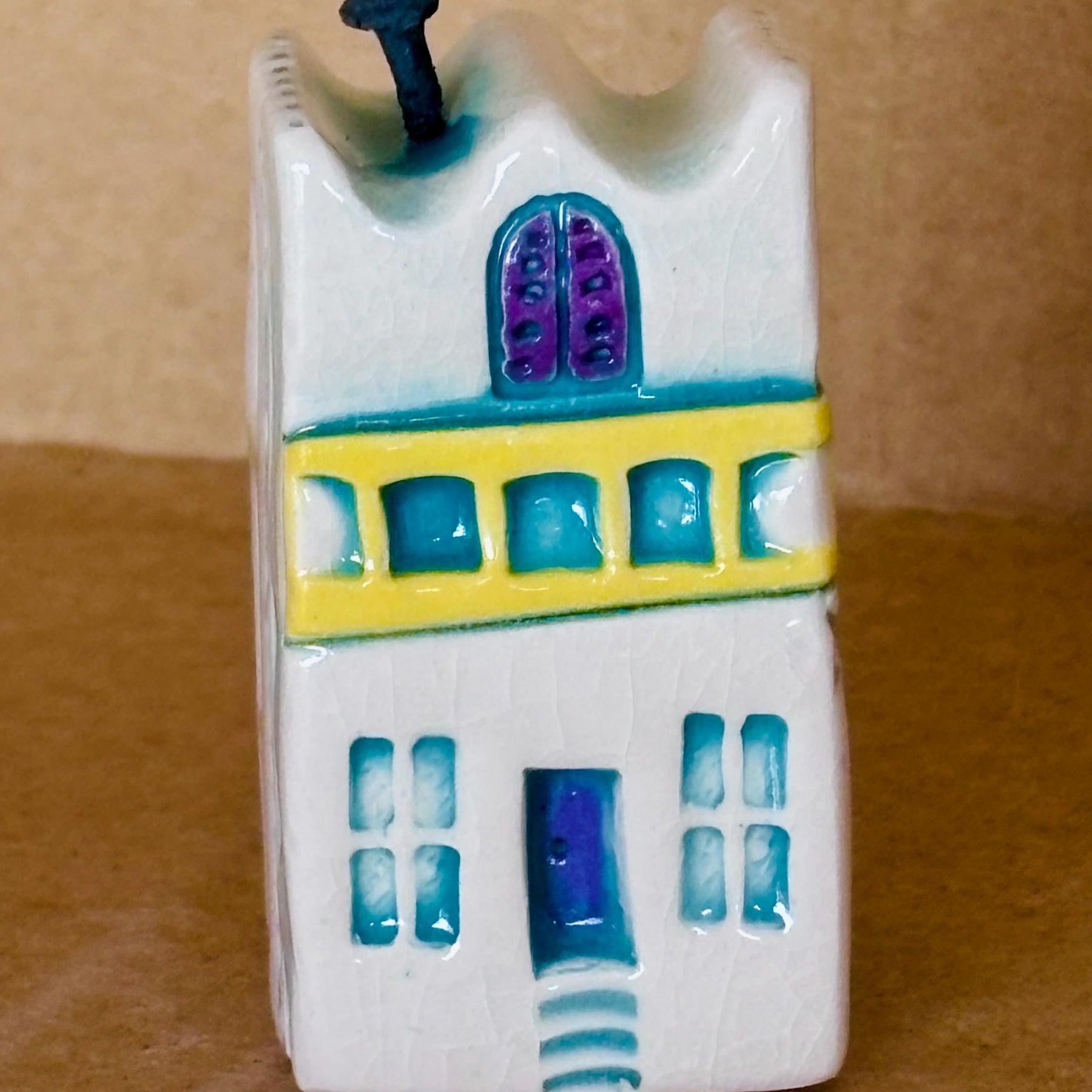 Whimsical Mini Ceramic House