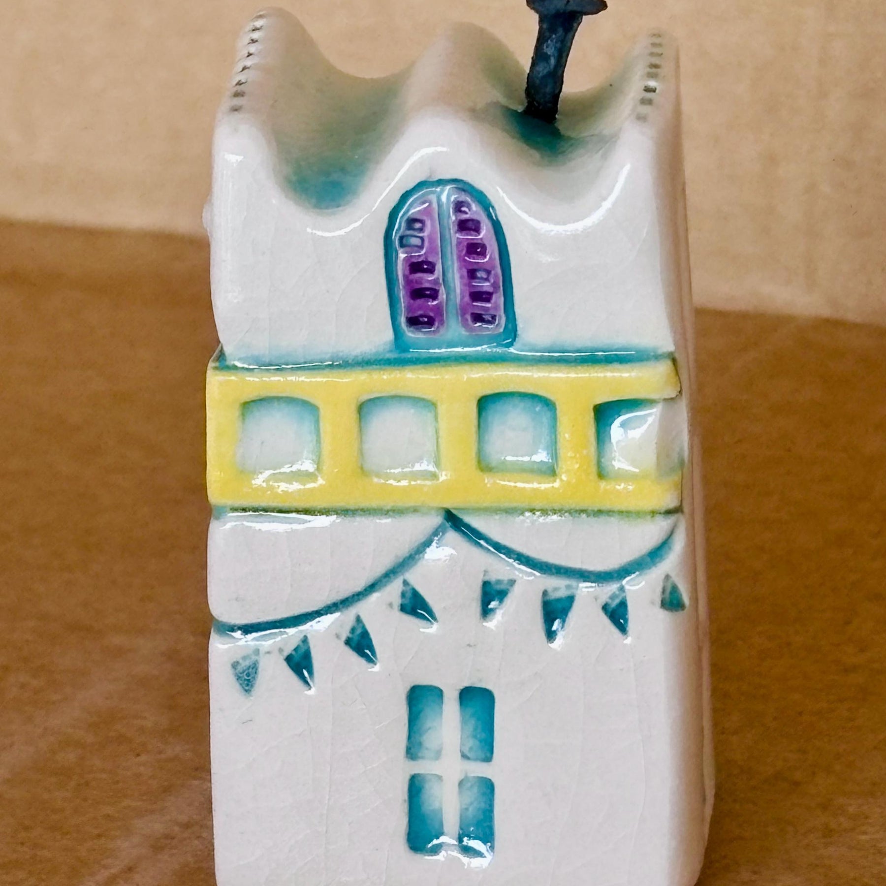 Whimsical Mini Ceramic House