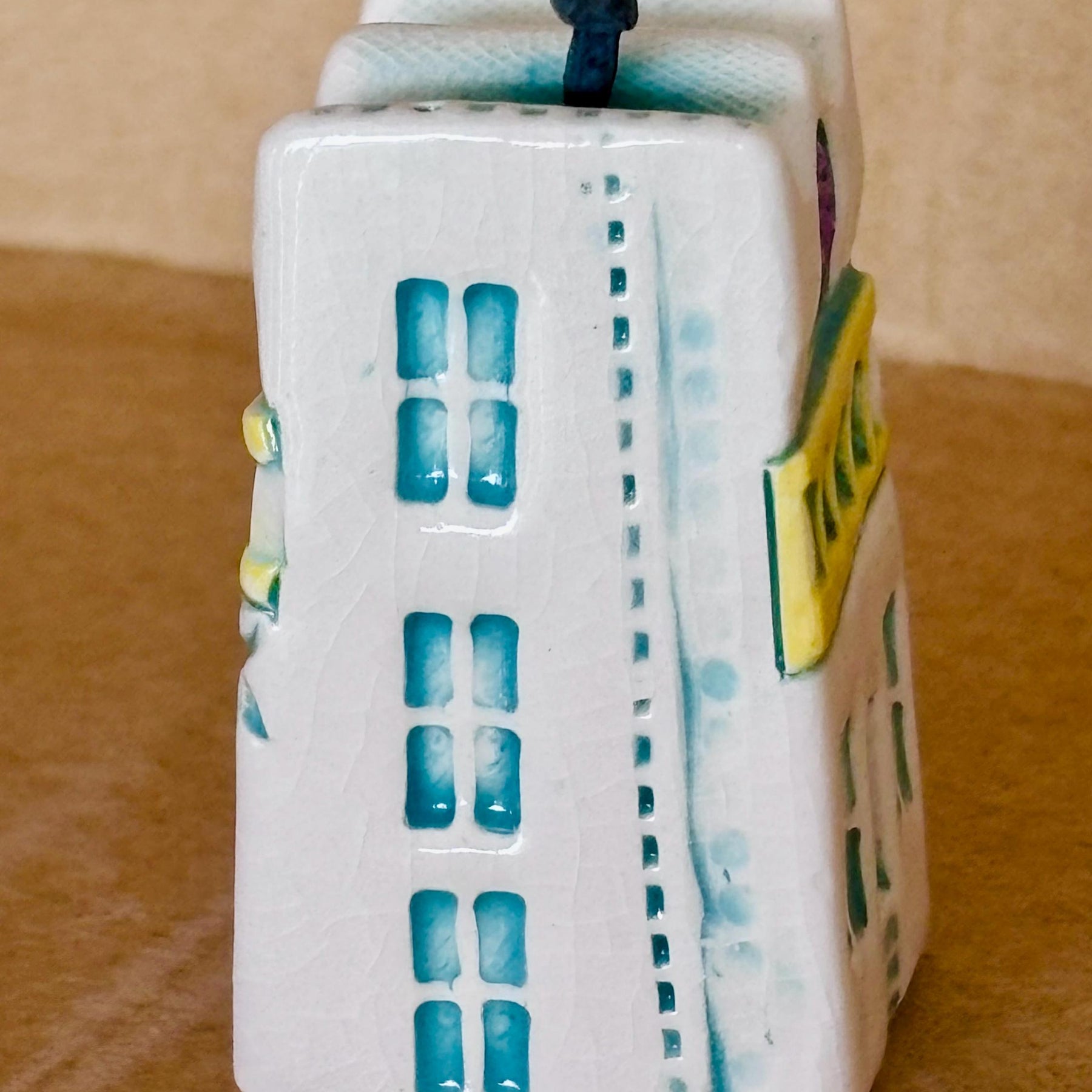 Whimsical Mini Ceramic House