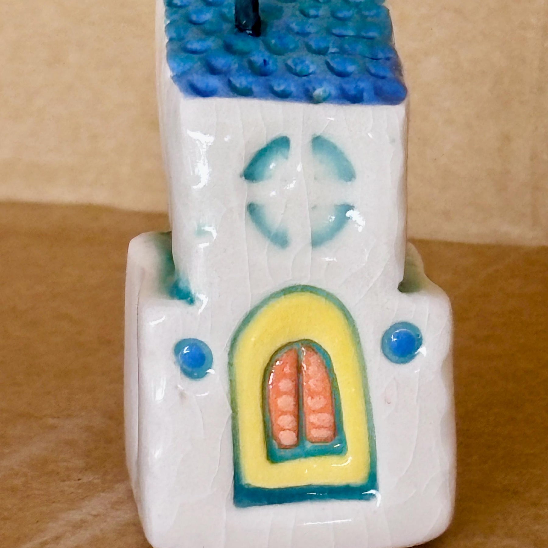 Whimsical Mini Ceramic House