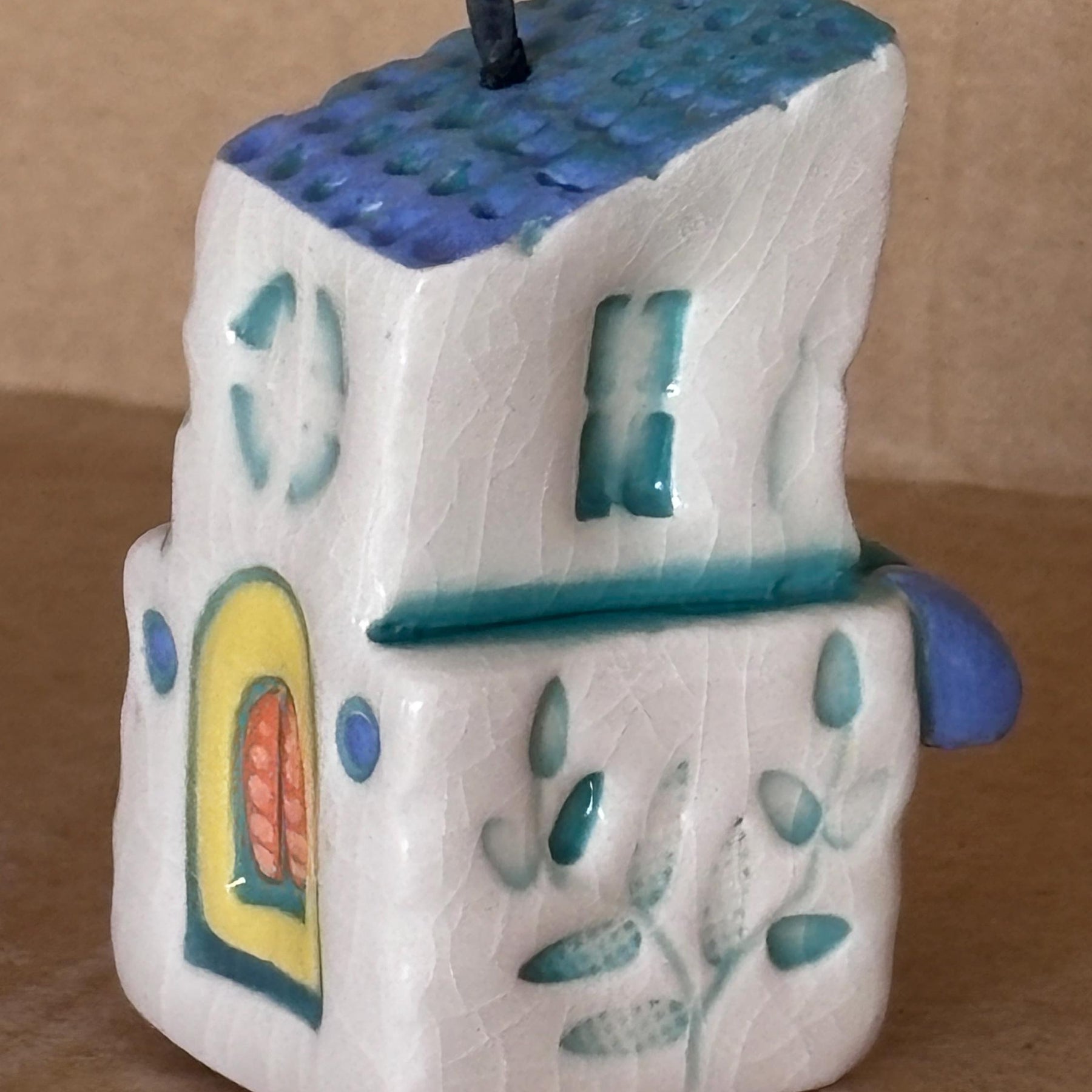 Whimsical Mini Ceramic House