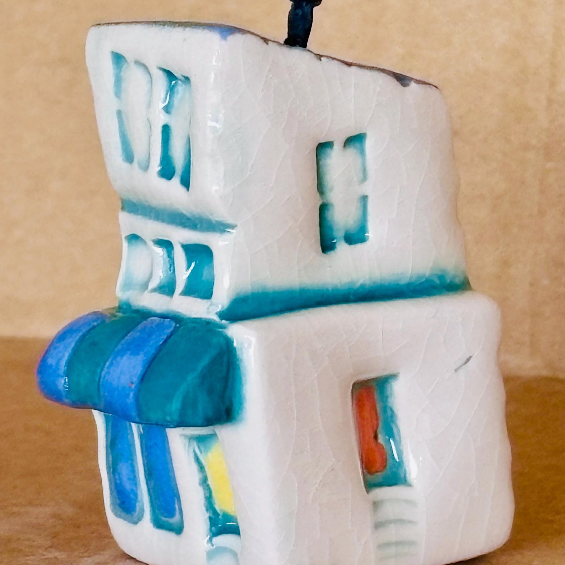 Whimsical Mini Ceramic House