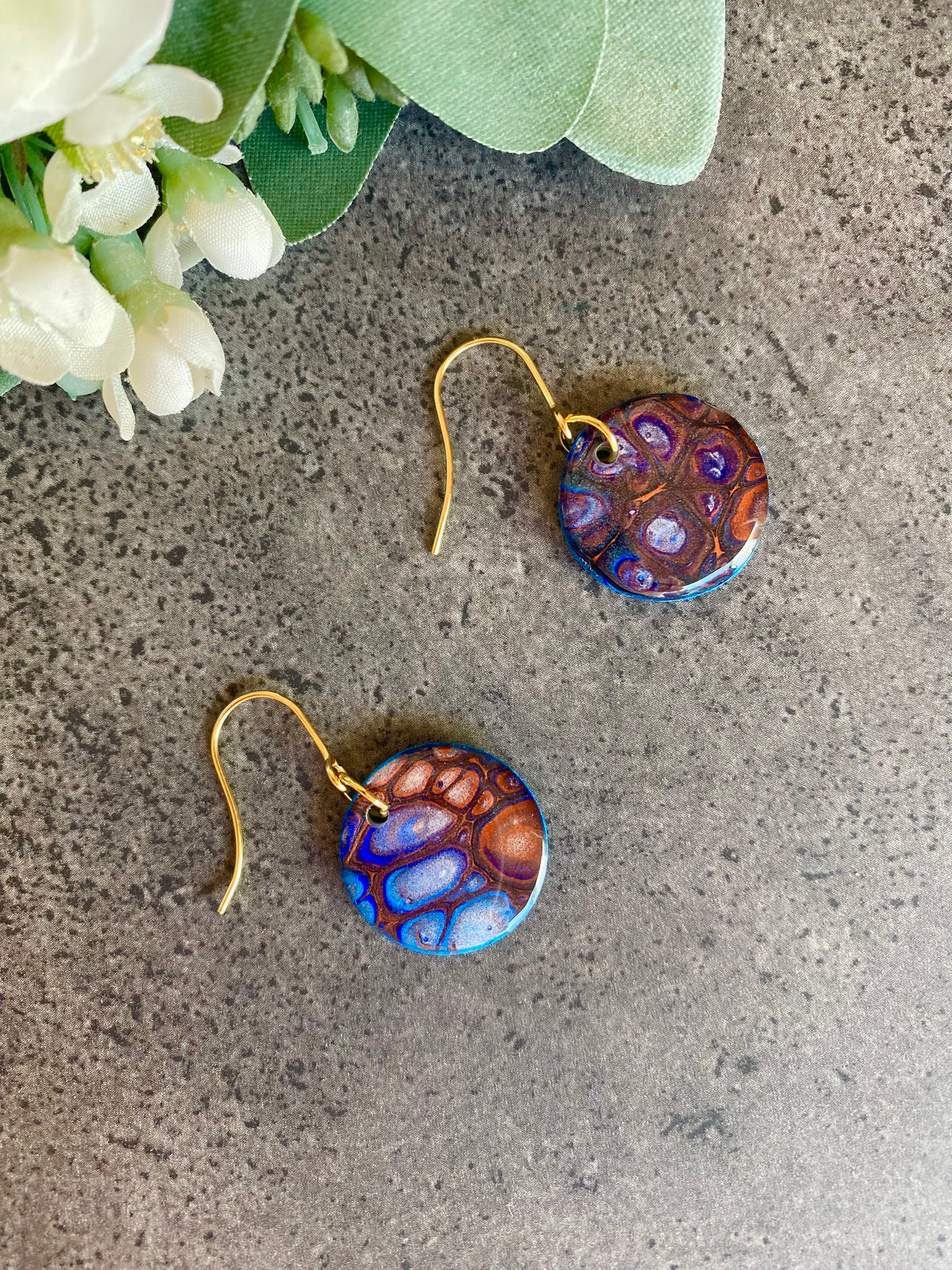 Wearable Art Unique Dangle Earrings