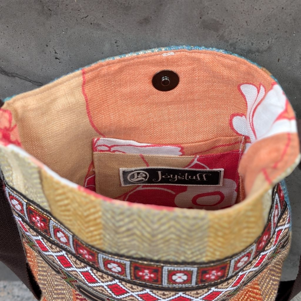Small crossbody boho bag - Mariska