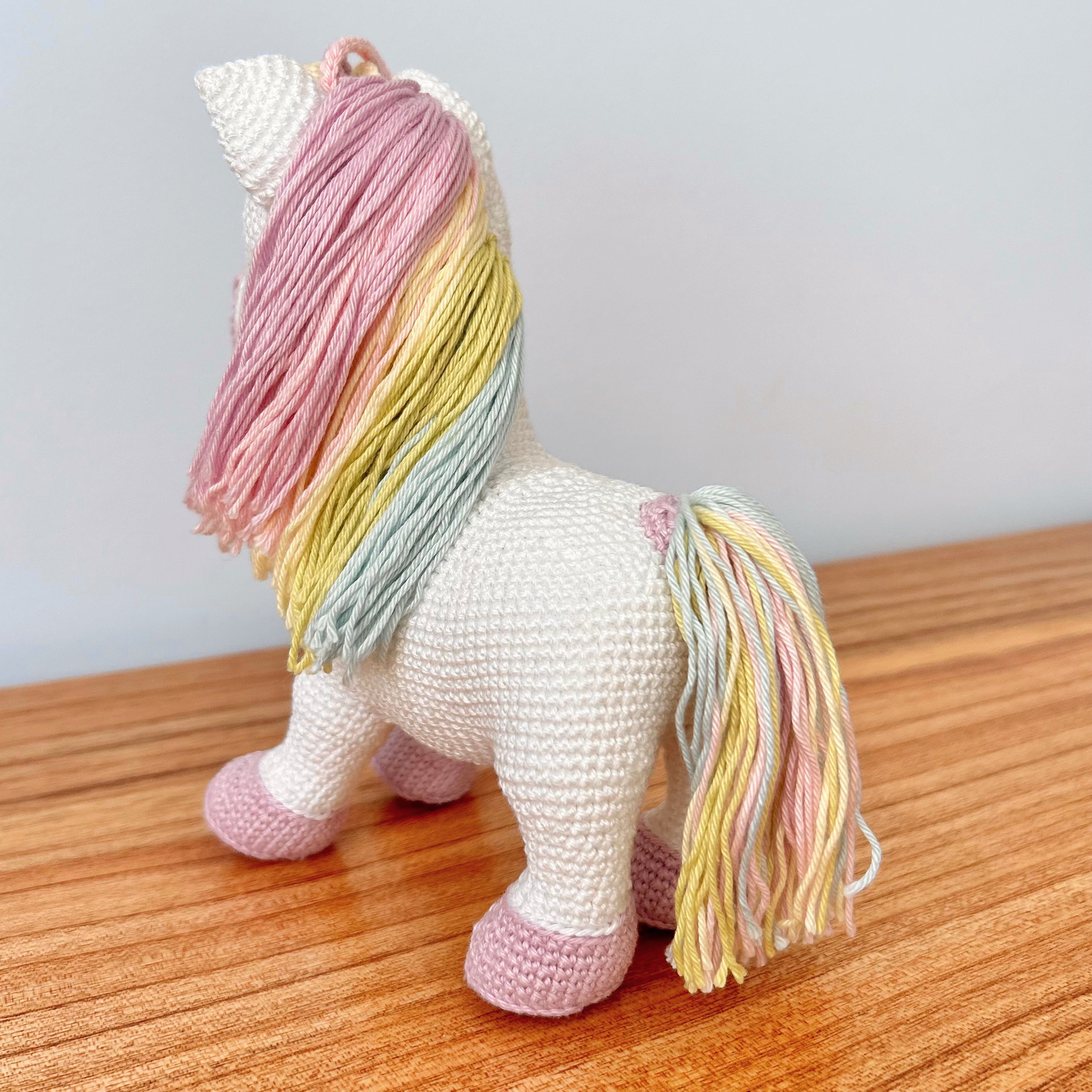Lila | Crochet Unicorn | The Enchanted Meadow Collection | Ready to Ship