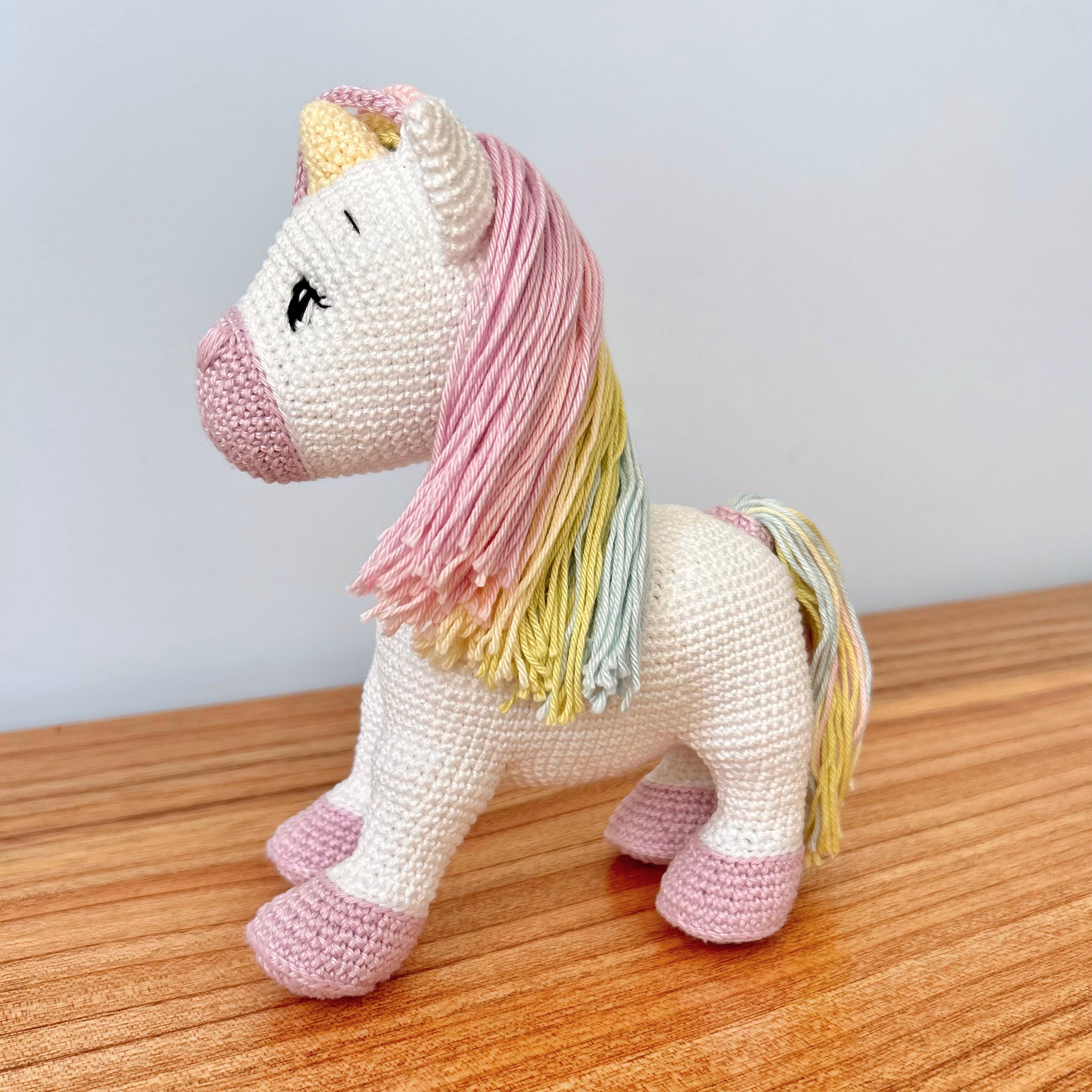 Lila | Crochet Unicorn | The Enchanted Meadow Collection | Ready to Ship