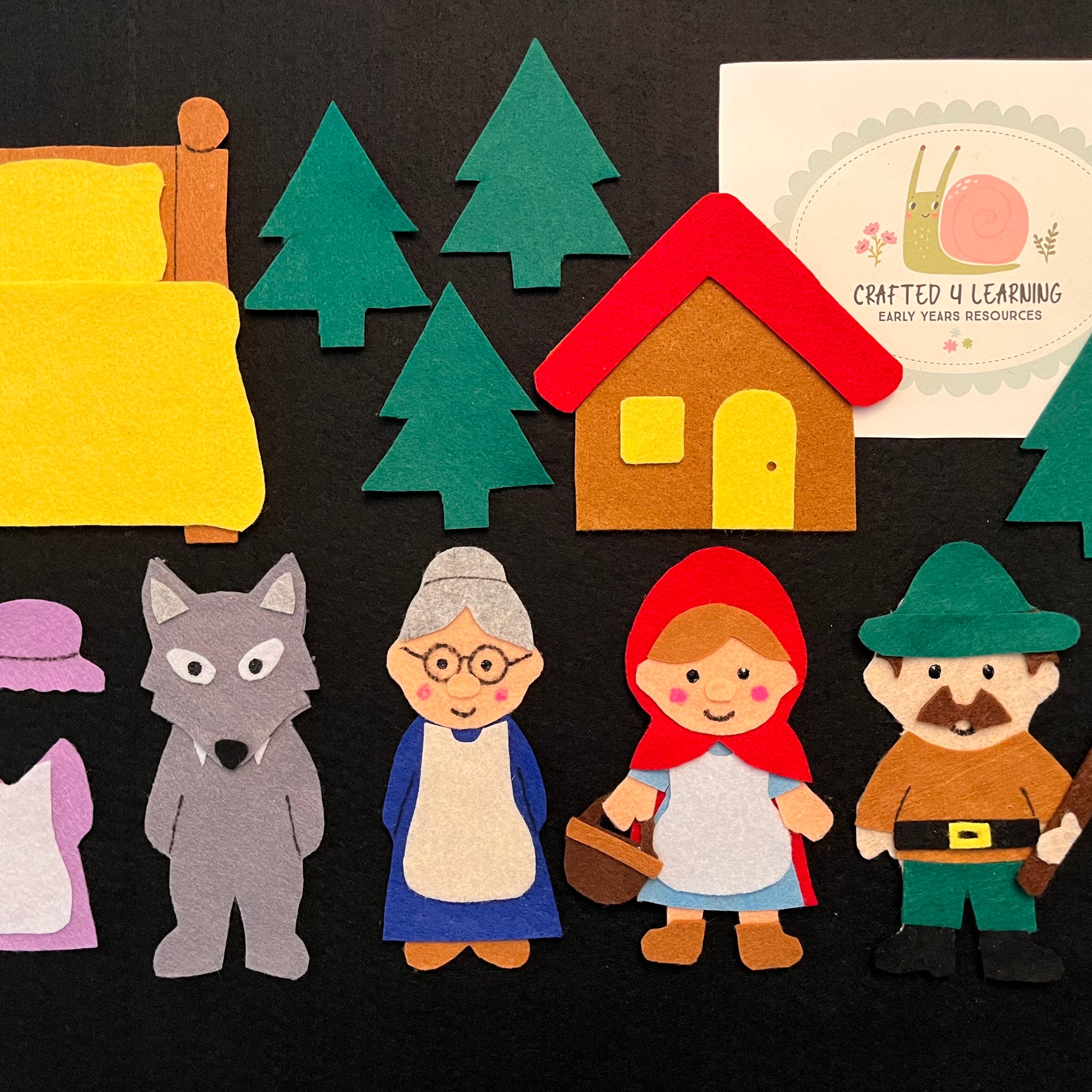 Little Red Riding Hood Felt Board Set