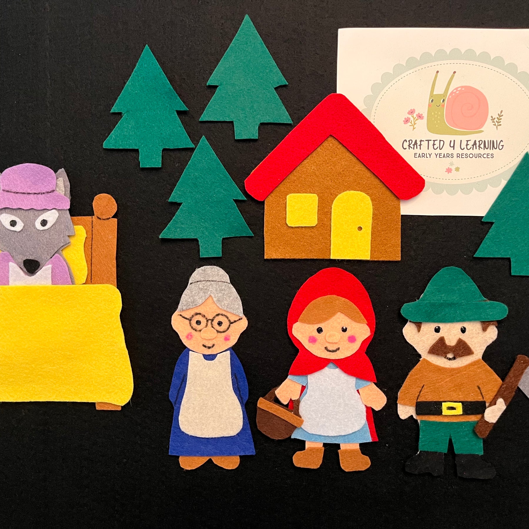 Little Red Riding Hood Felt Board Set