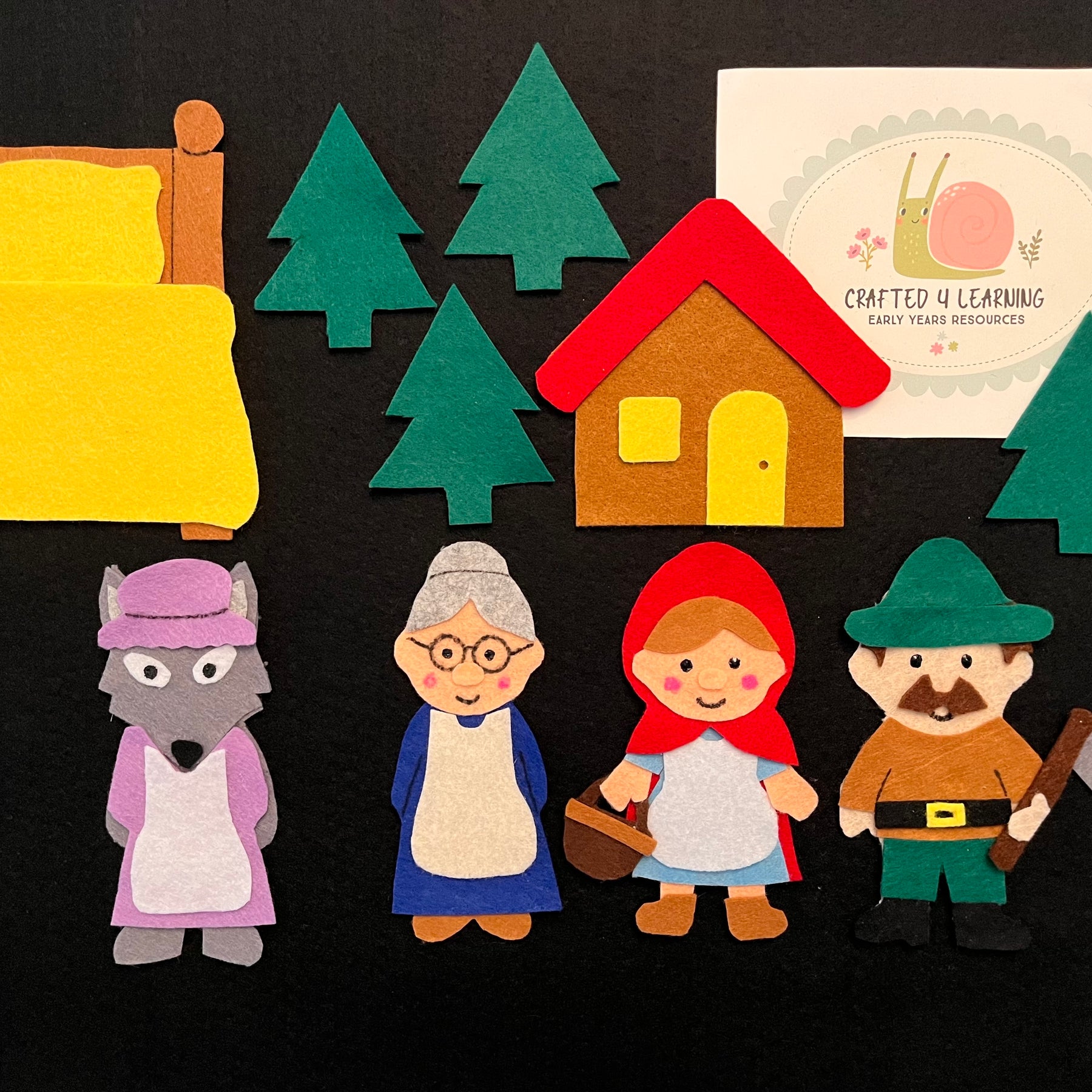 Little Red Riding Hood Felt Board Set