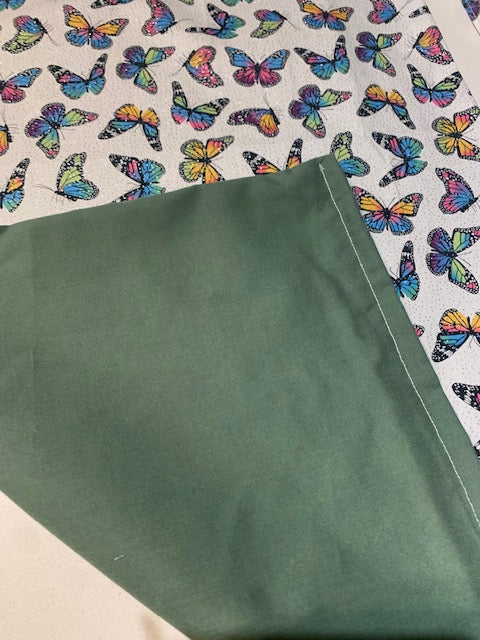 Child's Apron and Chef Hat, Butterflies