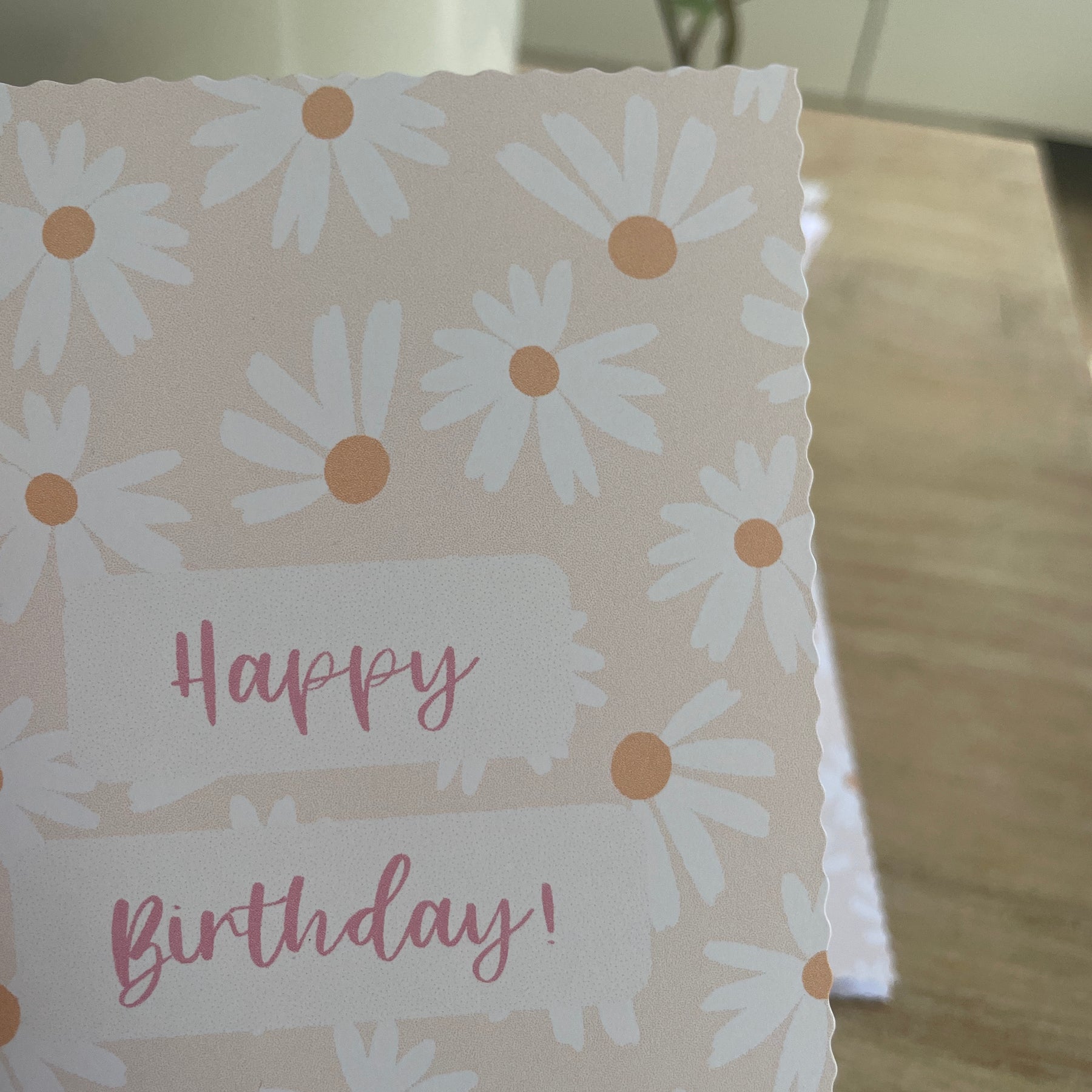 Birthday Cards - Daisies (Set of 4)
