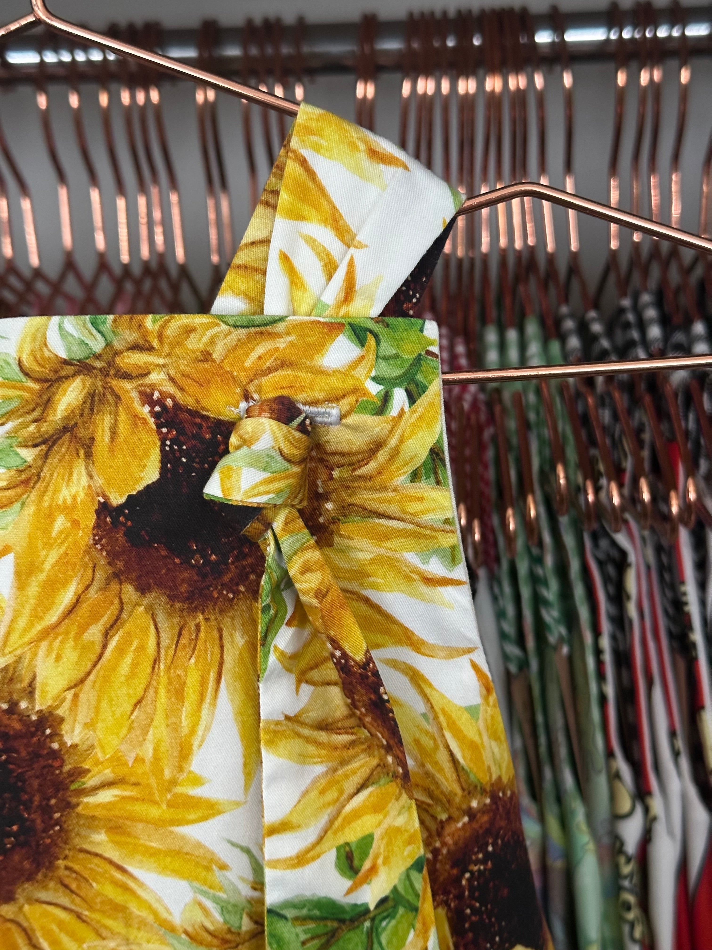 Sunflower Handmade Overalls / Flowers Collection