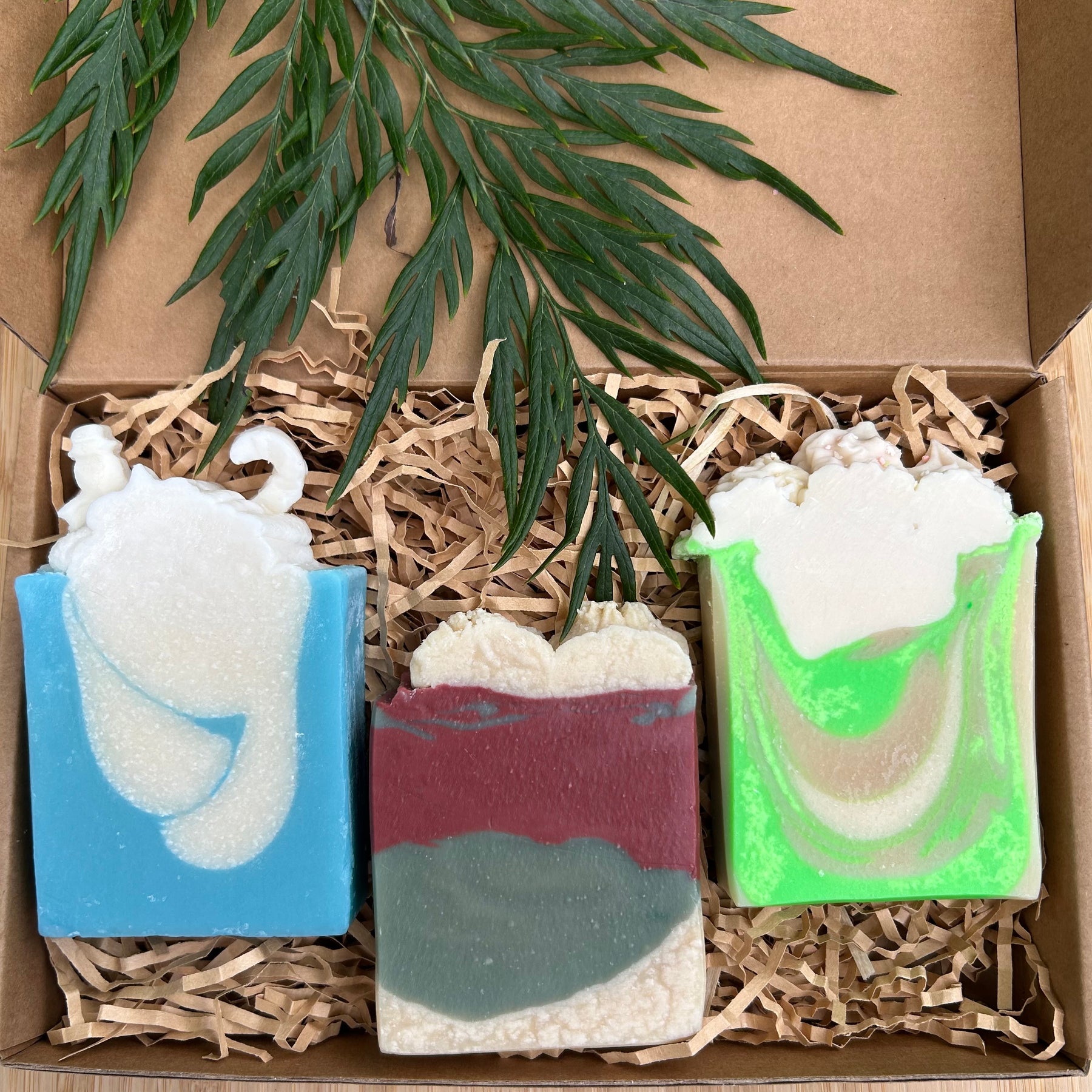 Handmade Christmas Soap Gift Pack | Natural Aussie Body Bars