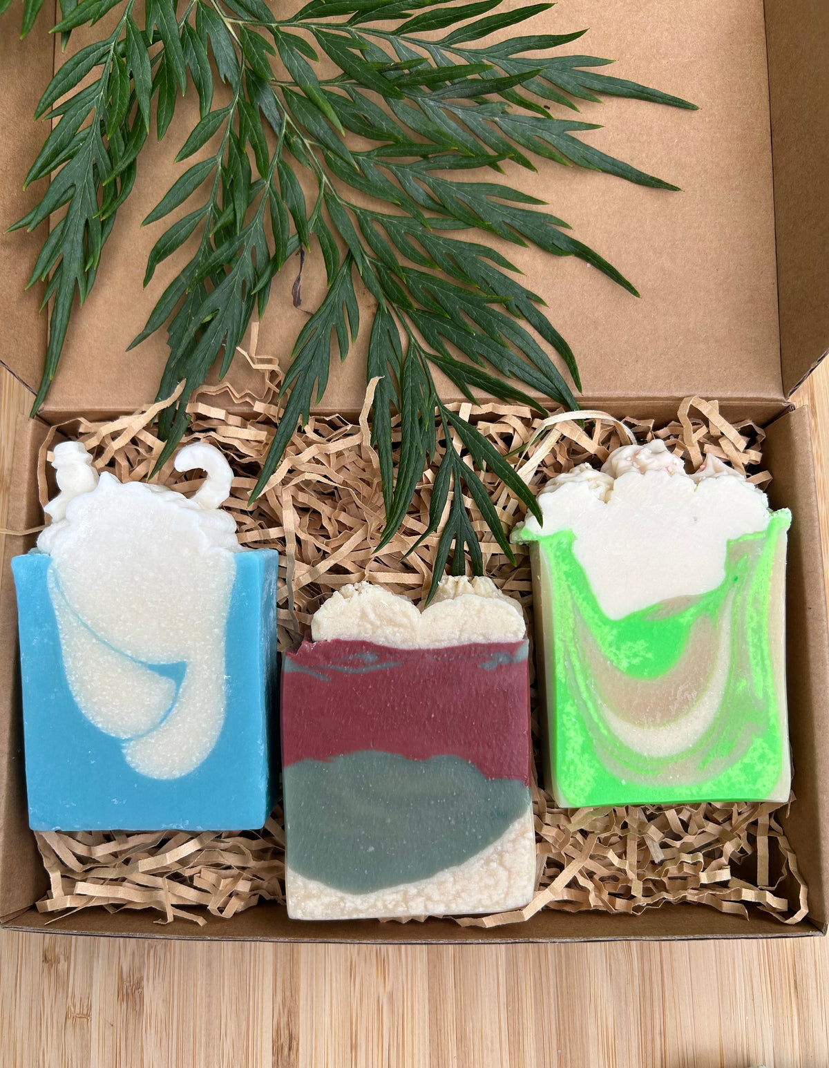 Handmade Christmas Soap Gift Pack | Natural Aussie Body Bars