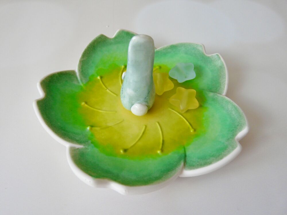 Colourful Bunny Trinket Dish