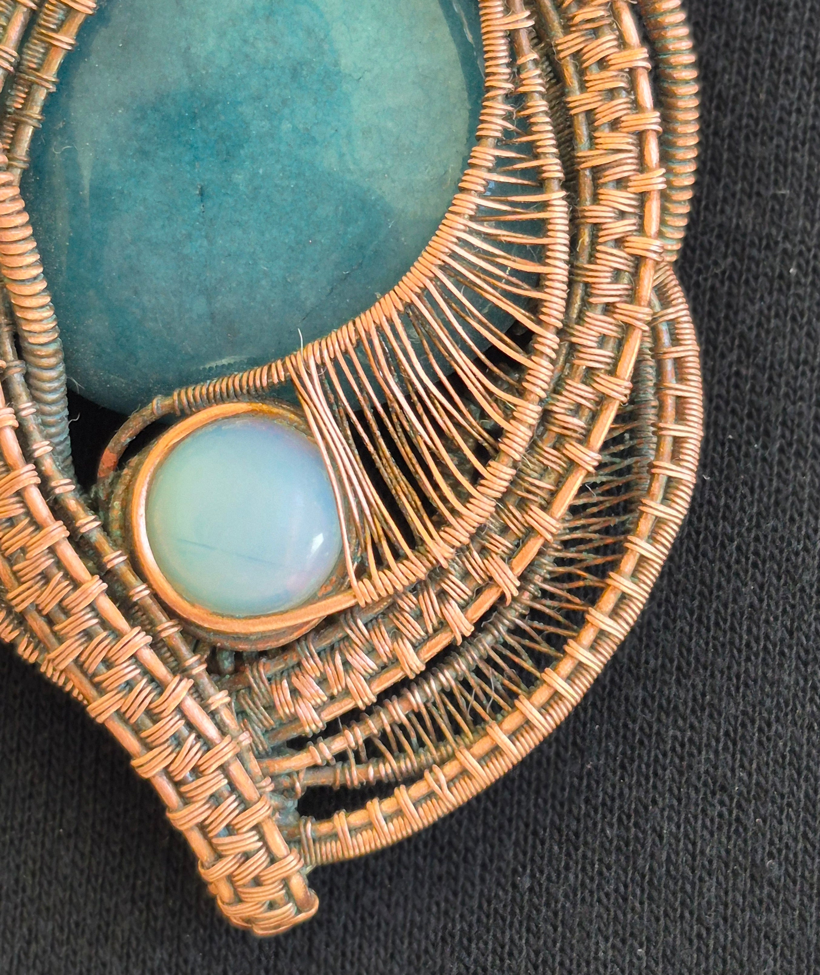 moonlight-billabong-blue-aventurine-opalite-pendant